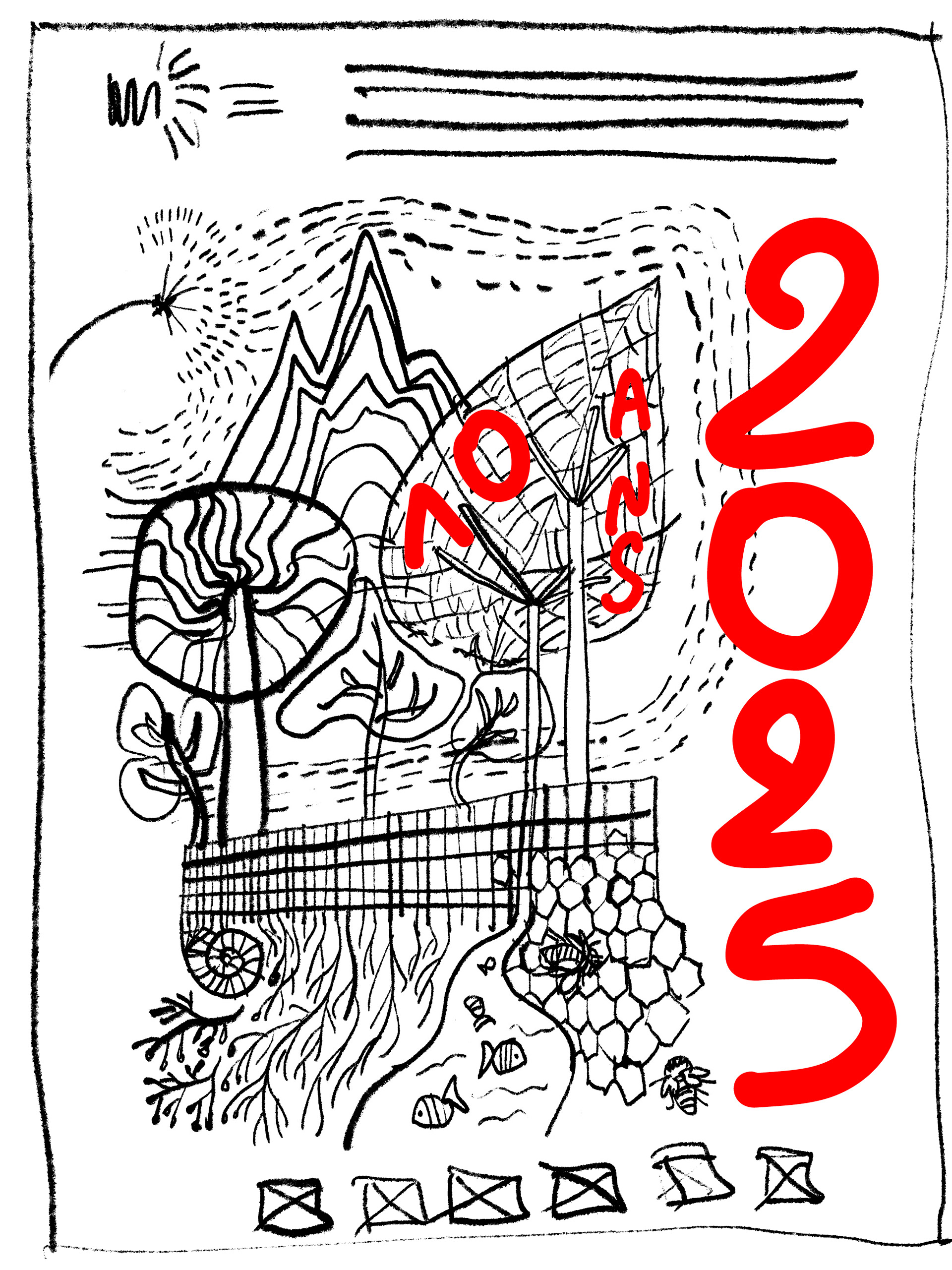Croquis préparatoire