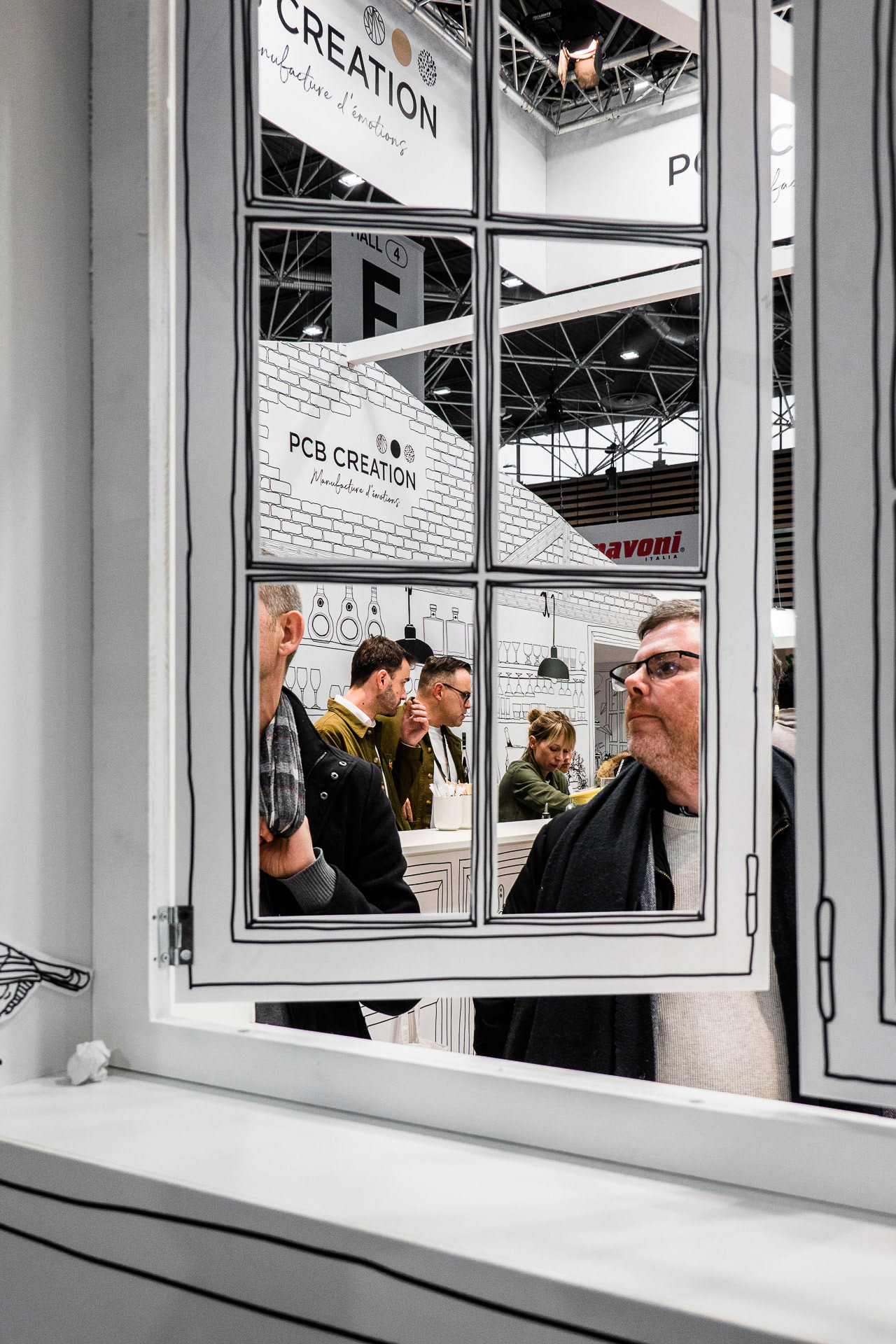 Illustrations stand PCB Création - Salon de la gastronomie SIRHA 2023, à Lyon