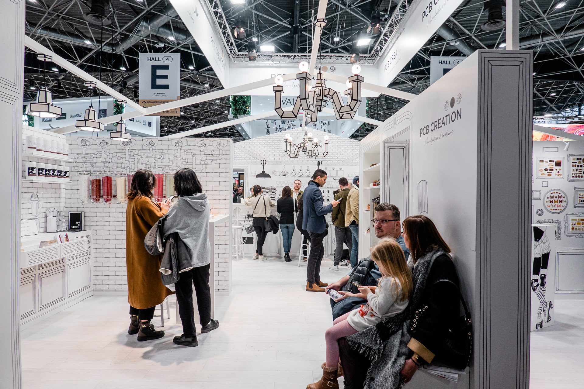 L'entrée - Stand PCB Création au salon SIRHA 2023 à Lyon