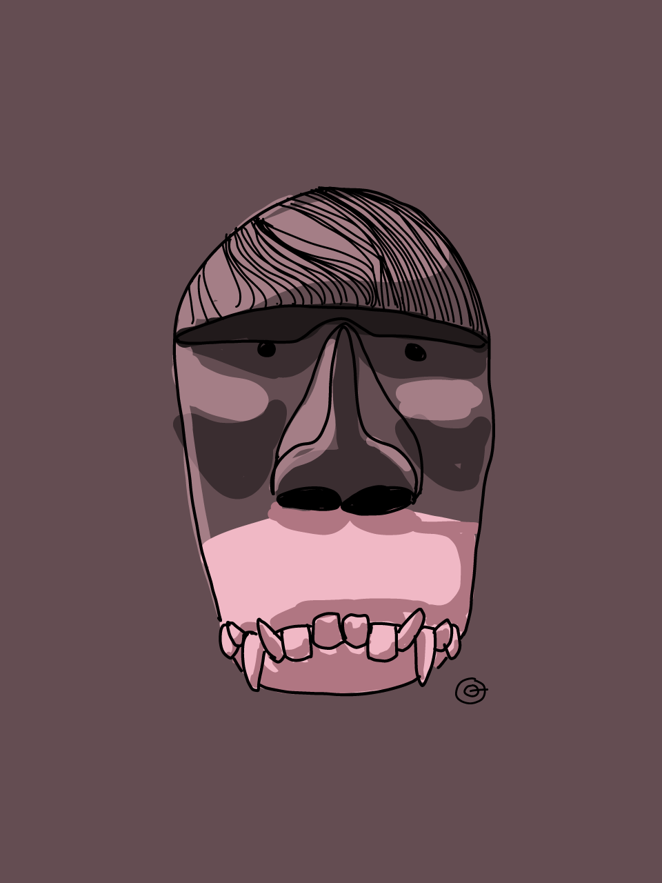 Inuit mask