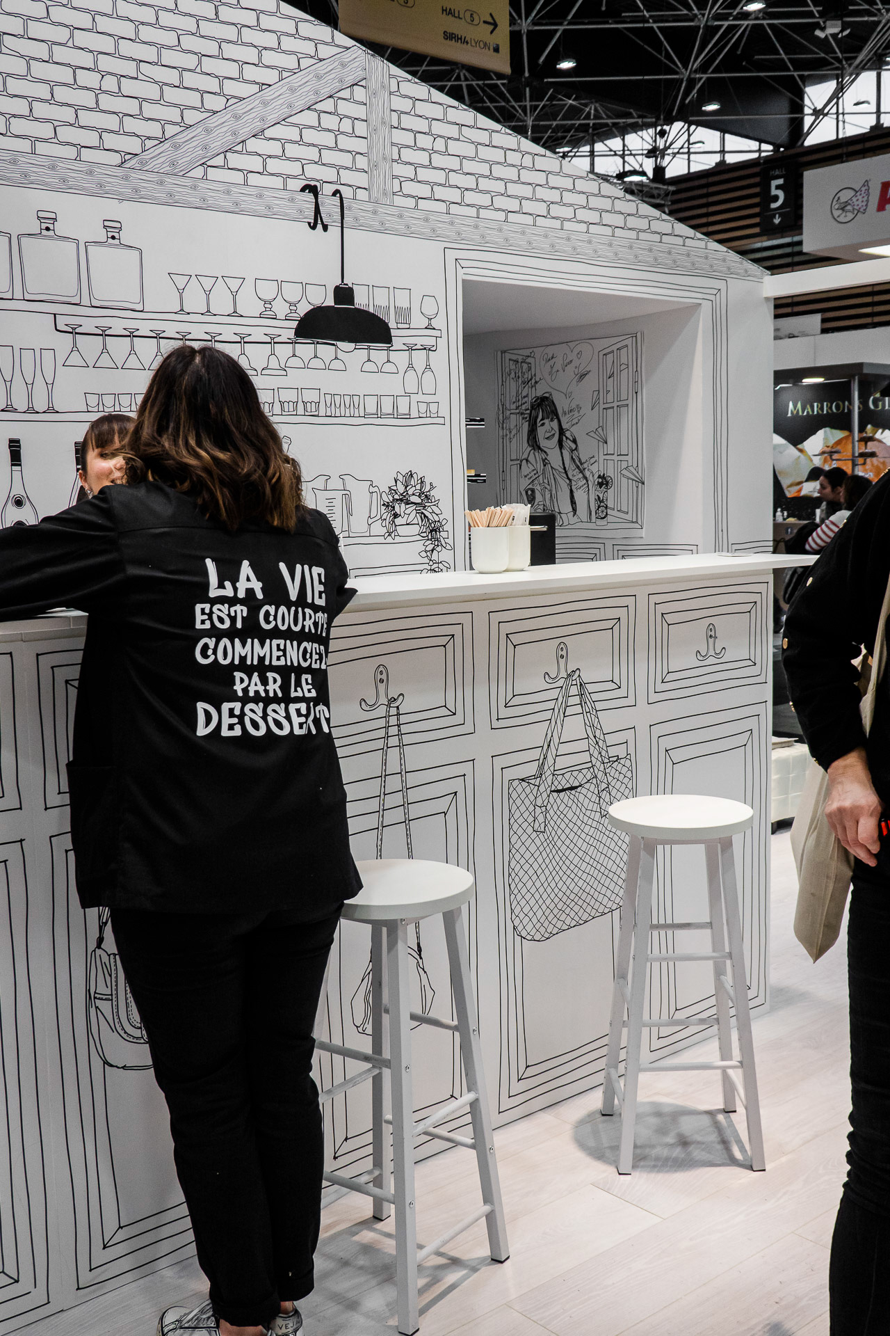 Bar - Stand PCB Création au salon SIRHA 2023 à Lyon
