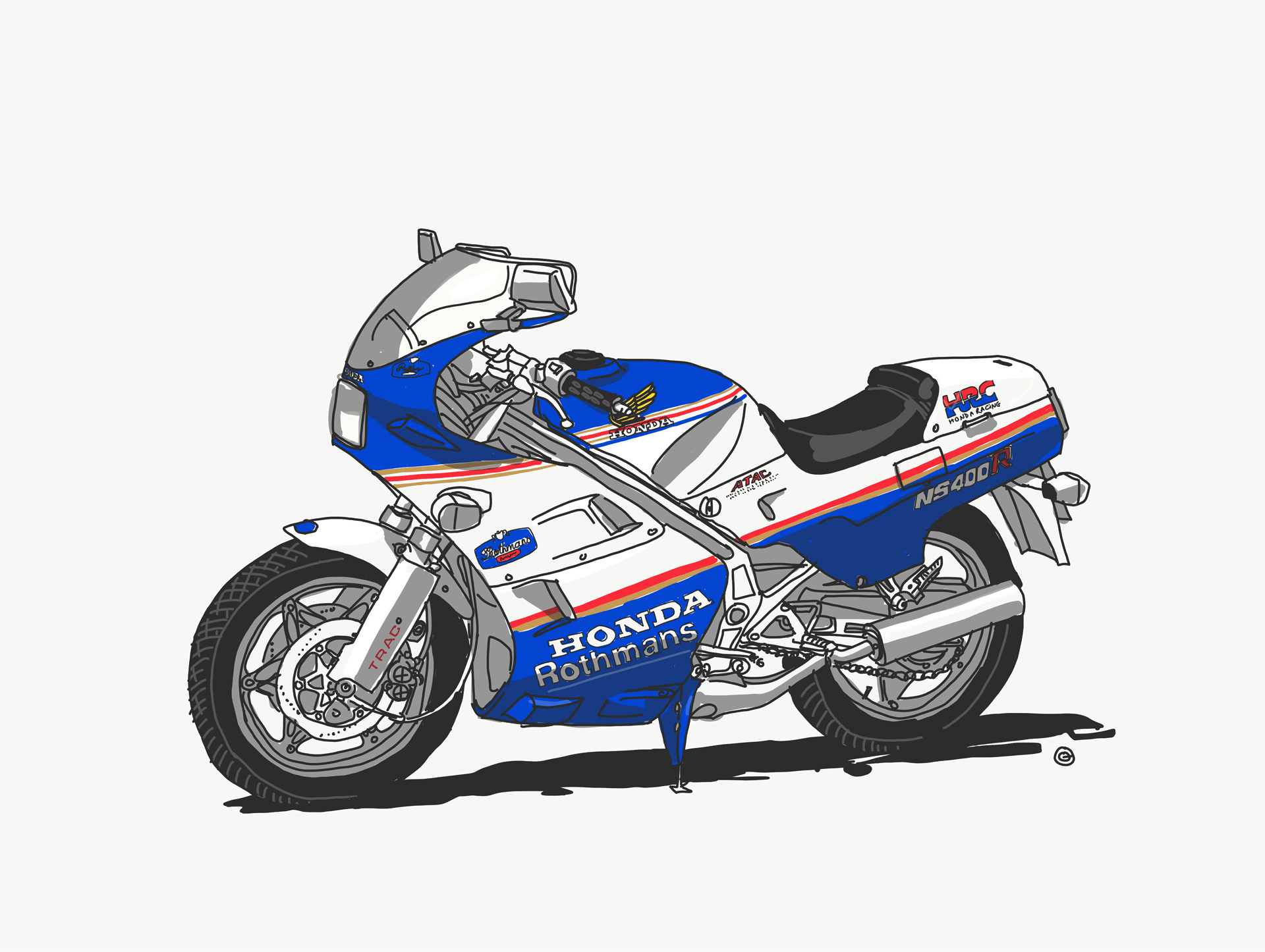 Honda NS 400R Rothmans