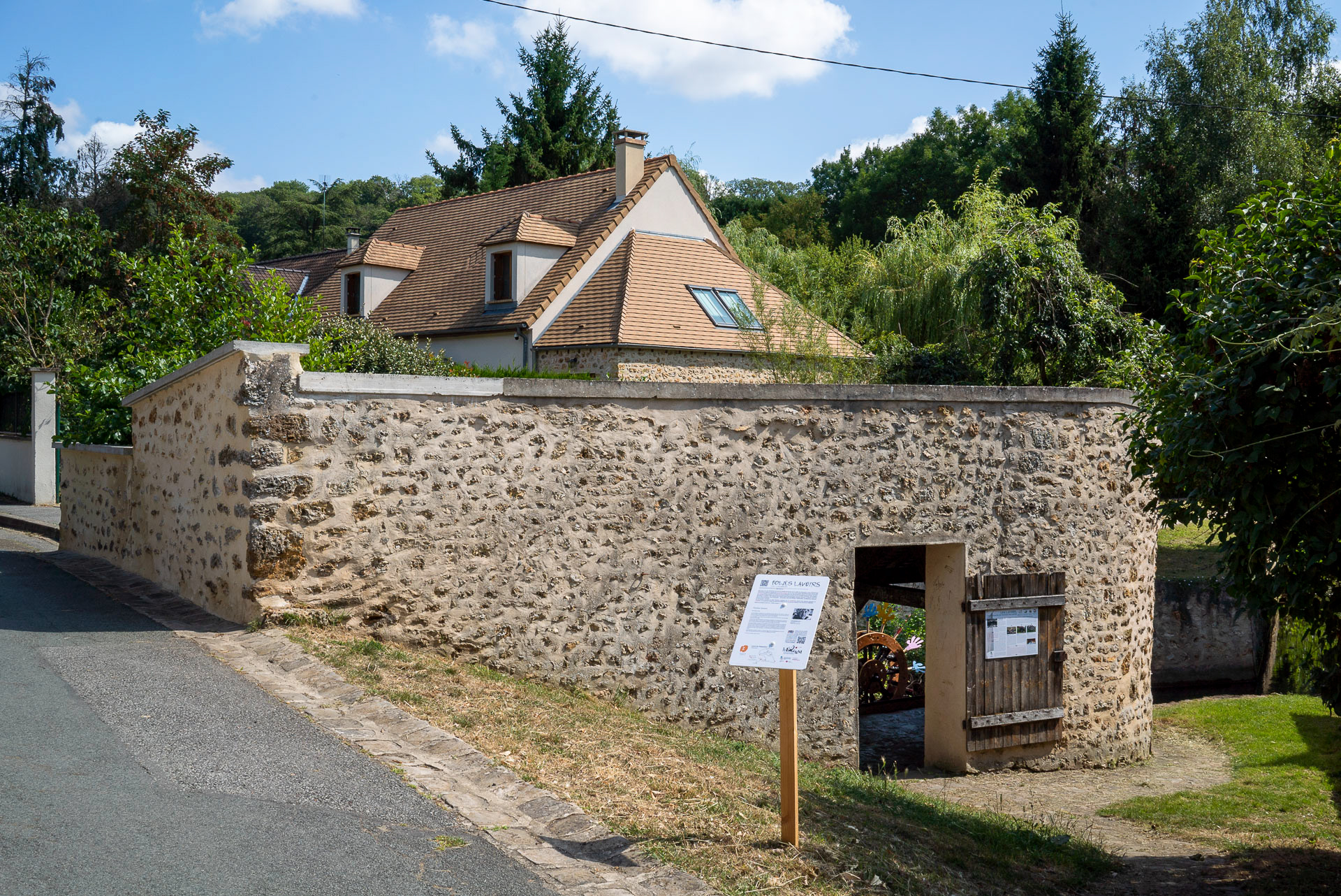 Cartel pour lavoir