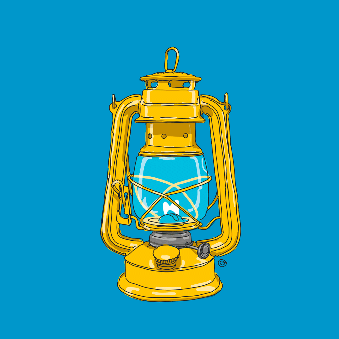 Lampe à huile