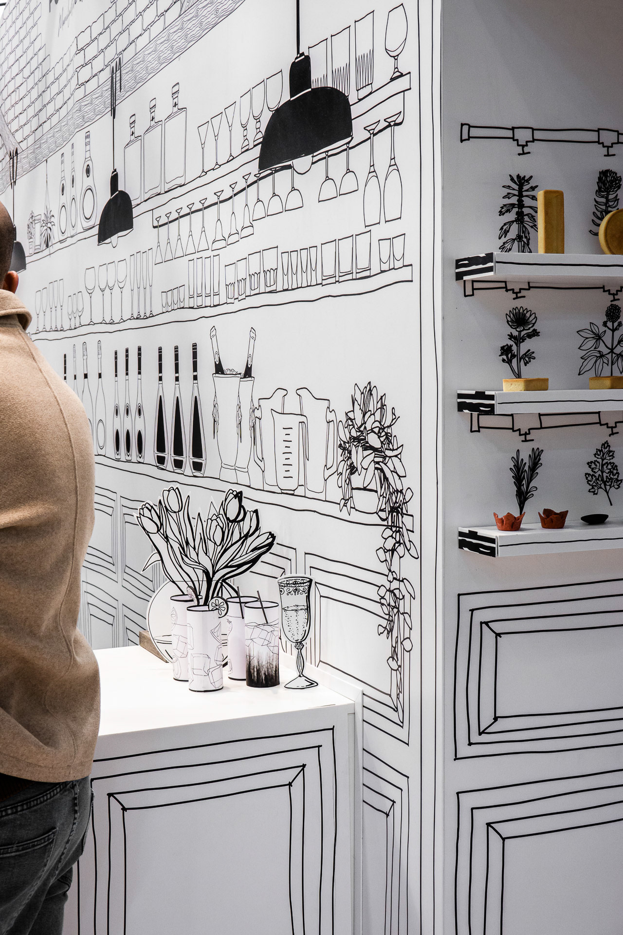 Bar - Stand PCB Création au salon SIRHA 2023 à Lyon