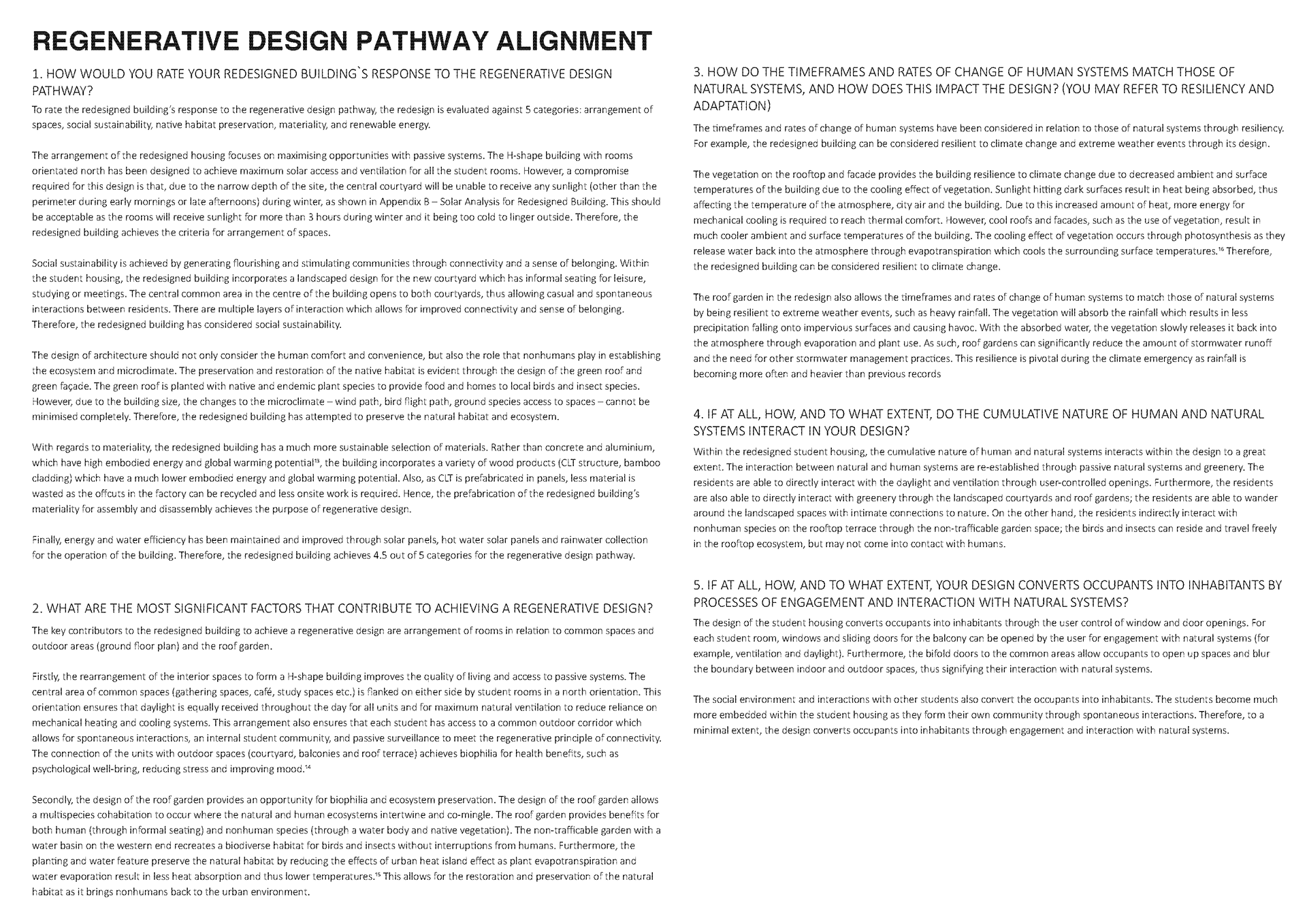 10. Regenerative Design Alignment