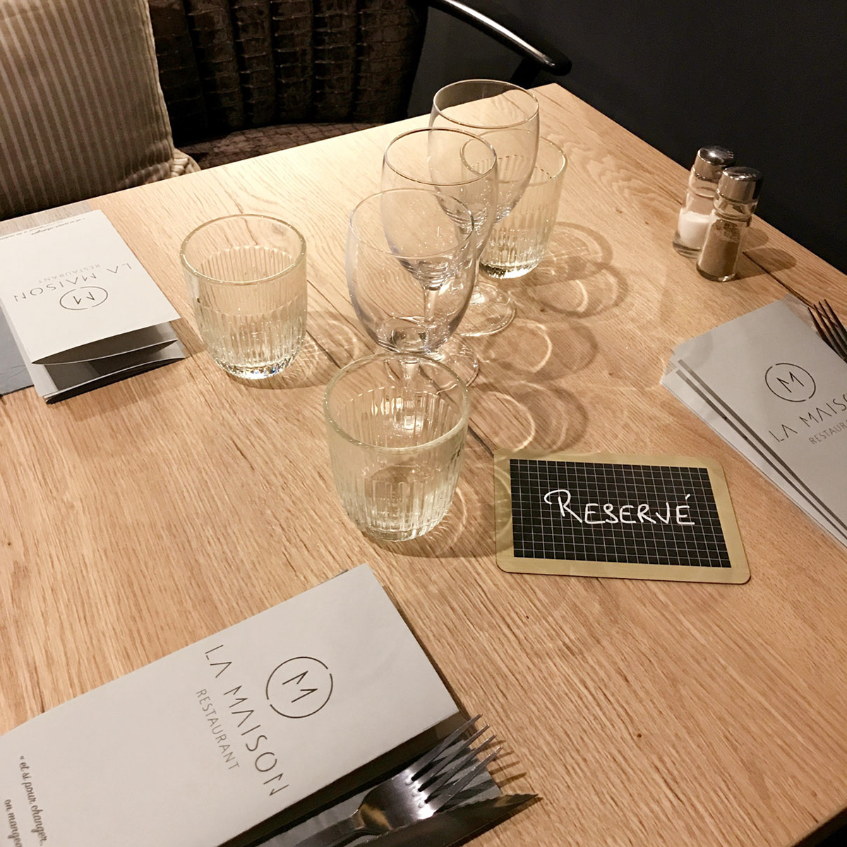 Carte menu