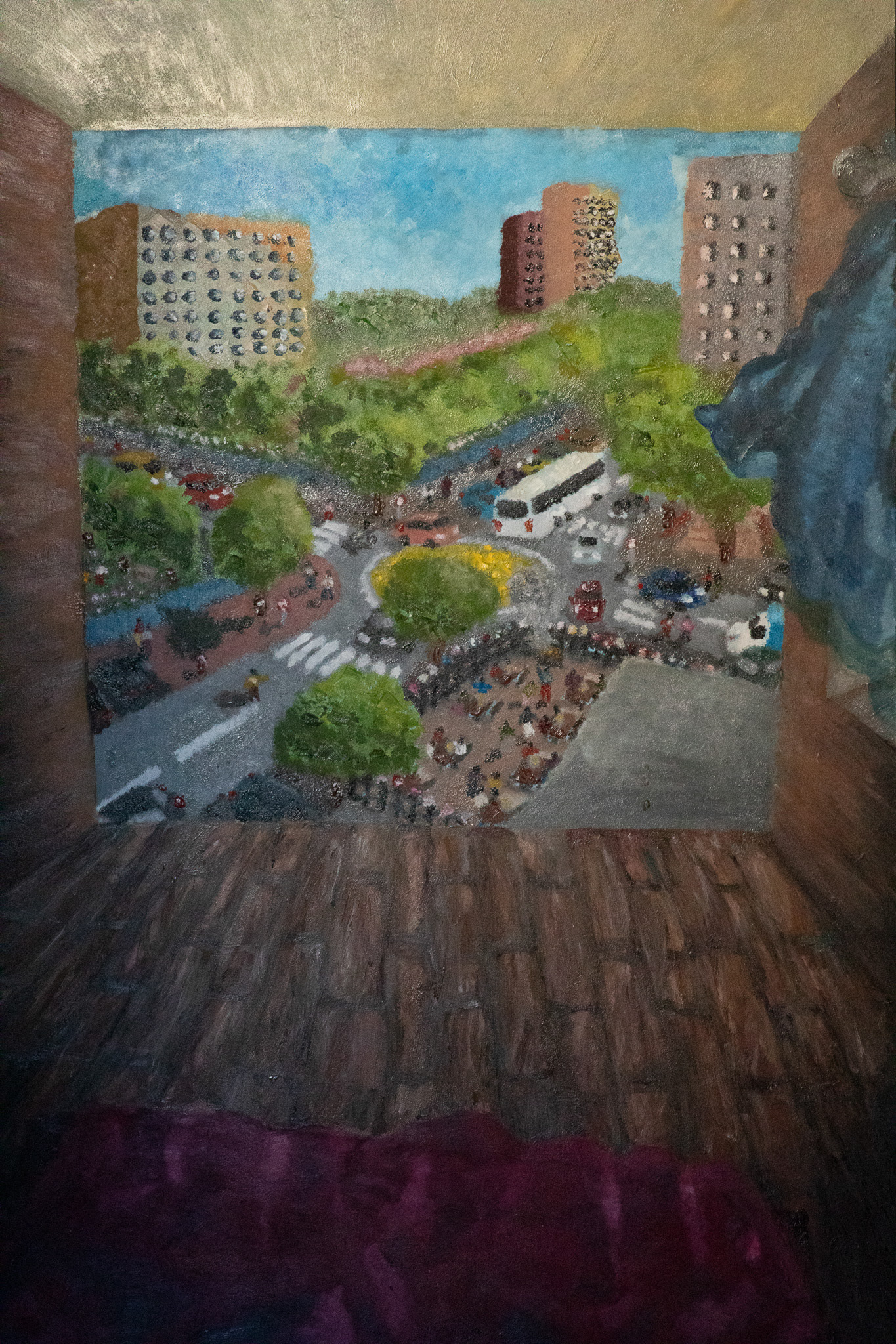 "The Peripheral Dimension" 1370 x 320 mm