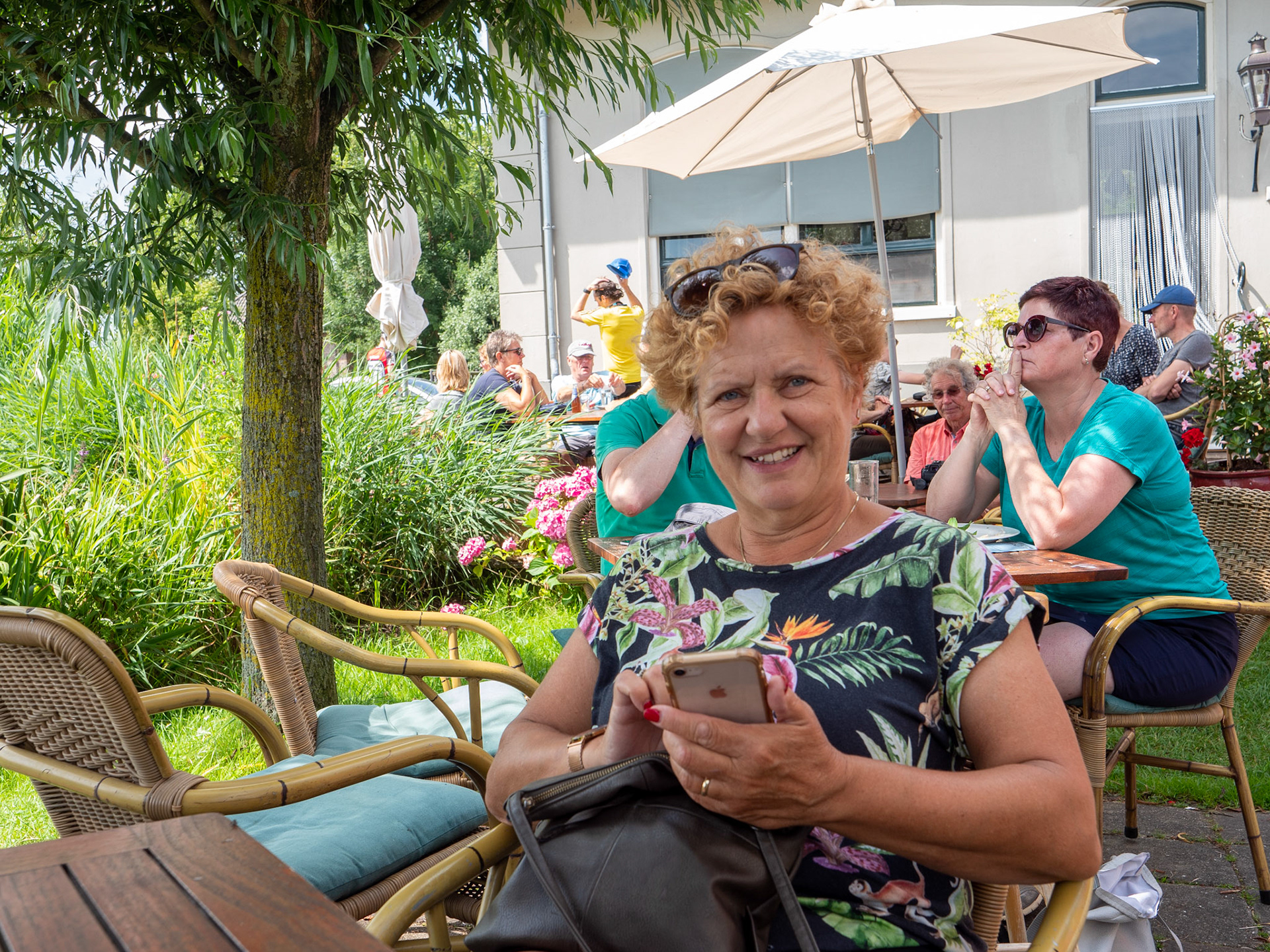 terrasje in Holysloot