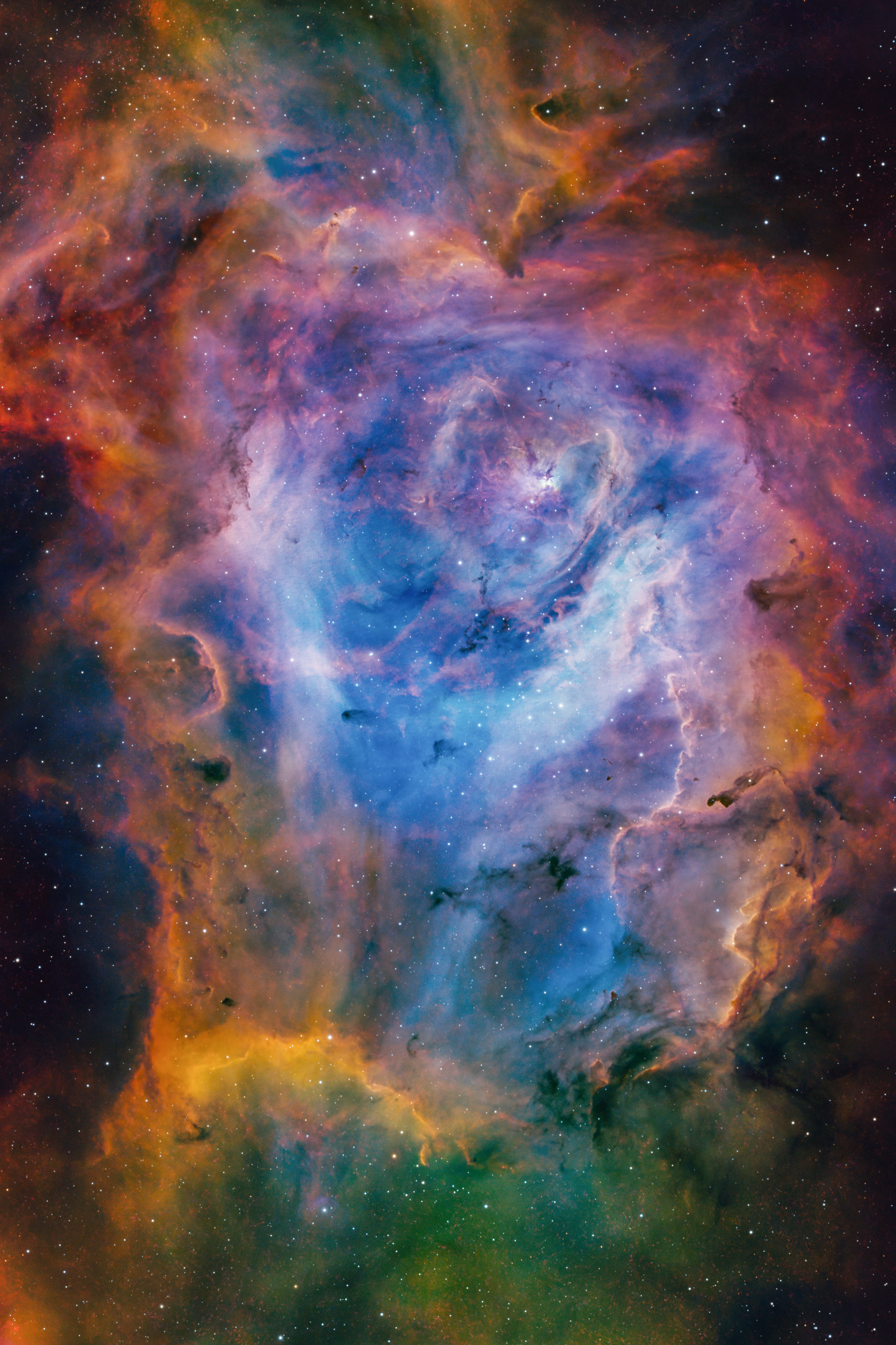 THE LAGOON NEBULA