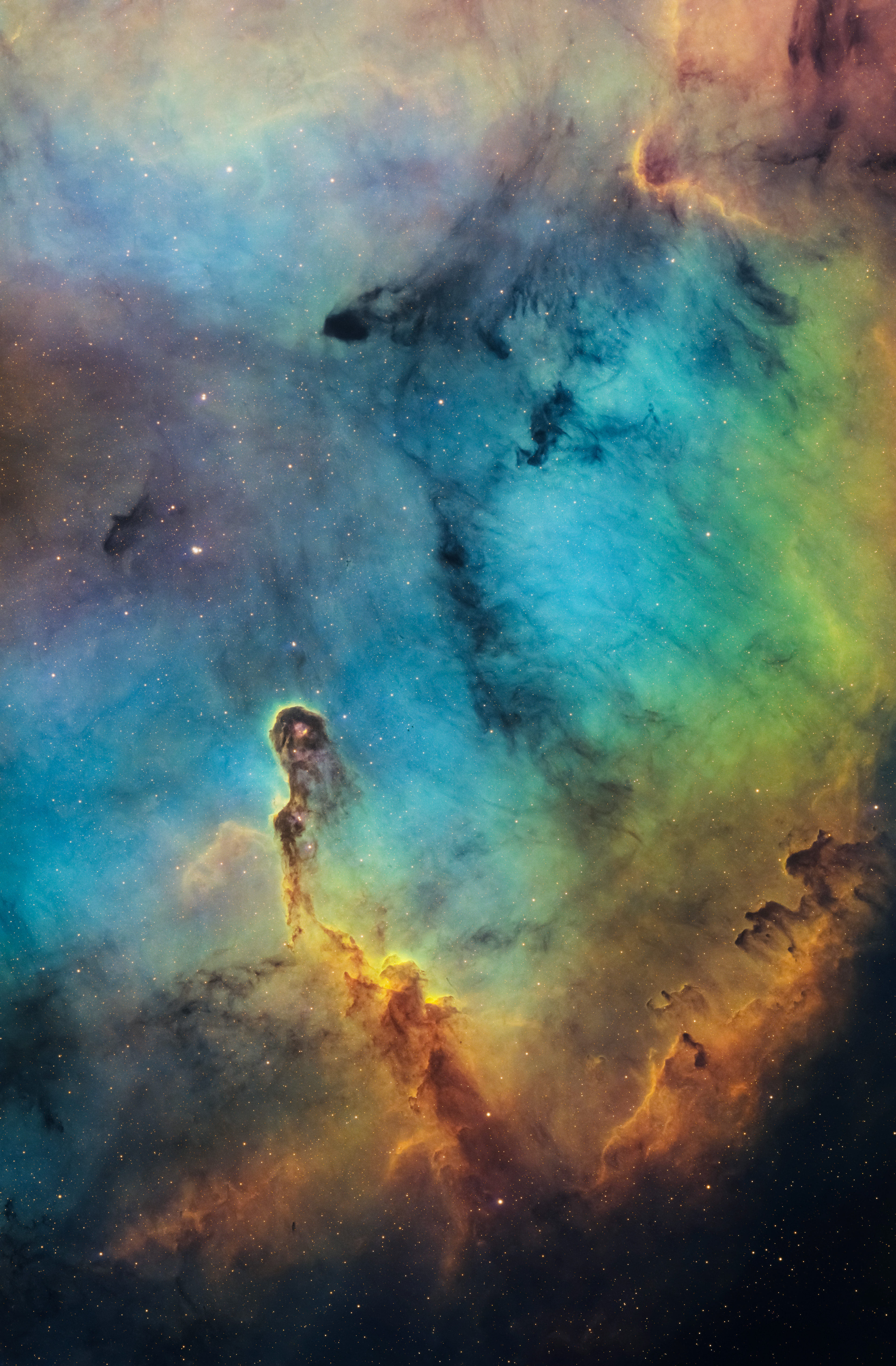 the elephant's trunk nebula