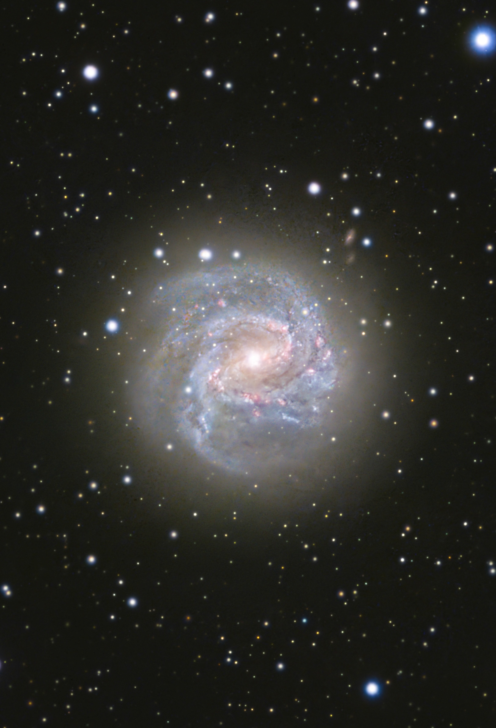 the southern pinwheel galaxy