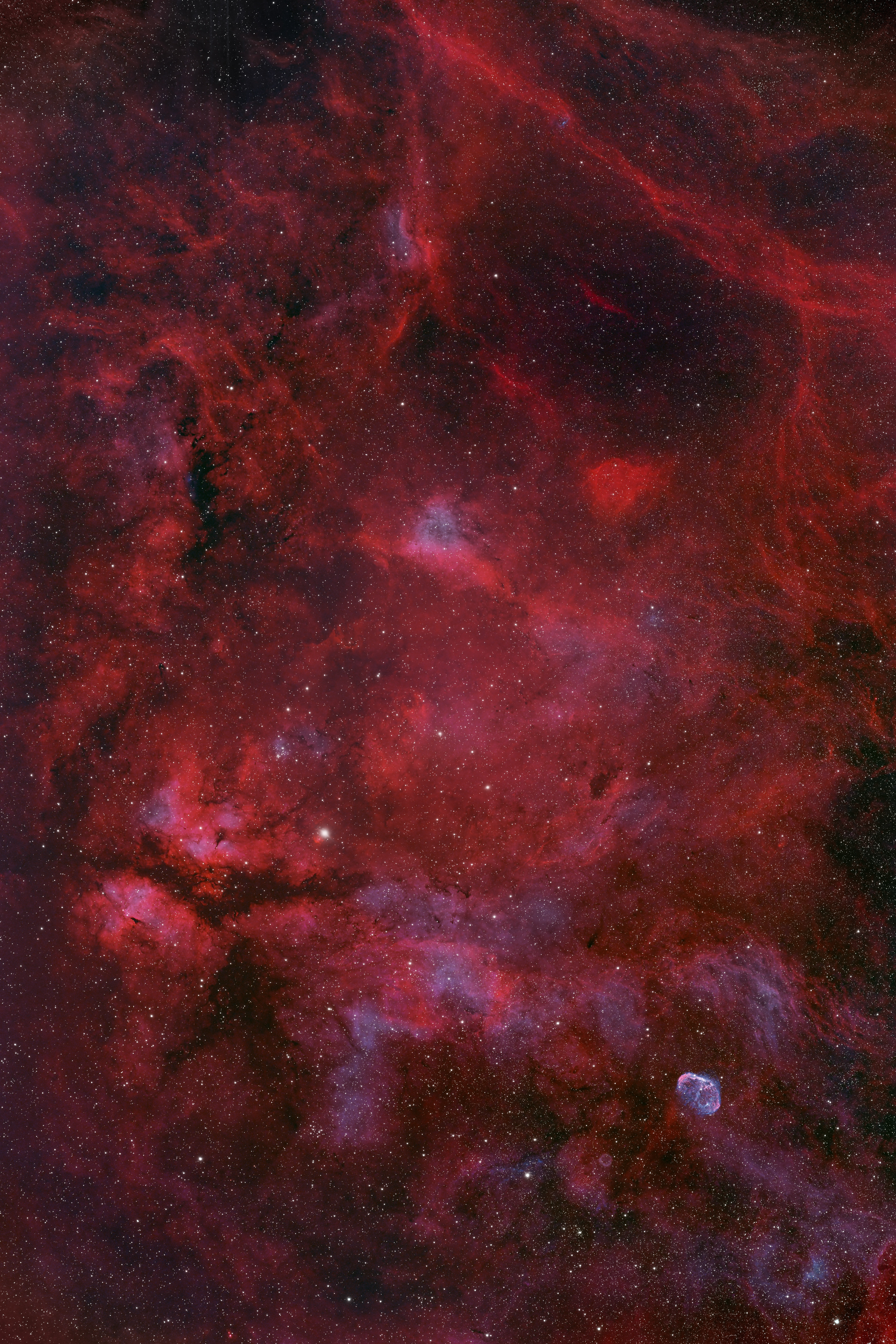 the sadr nebula complex