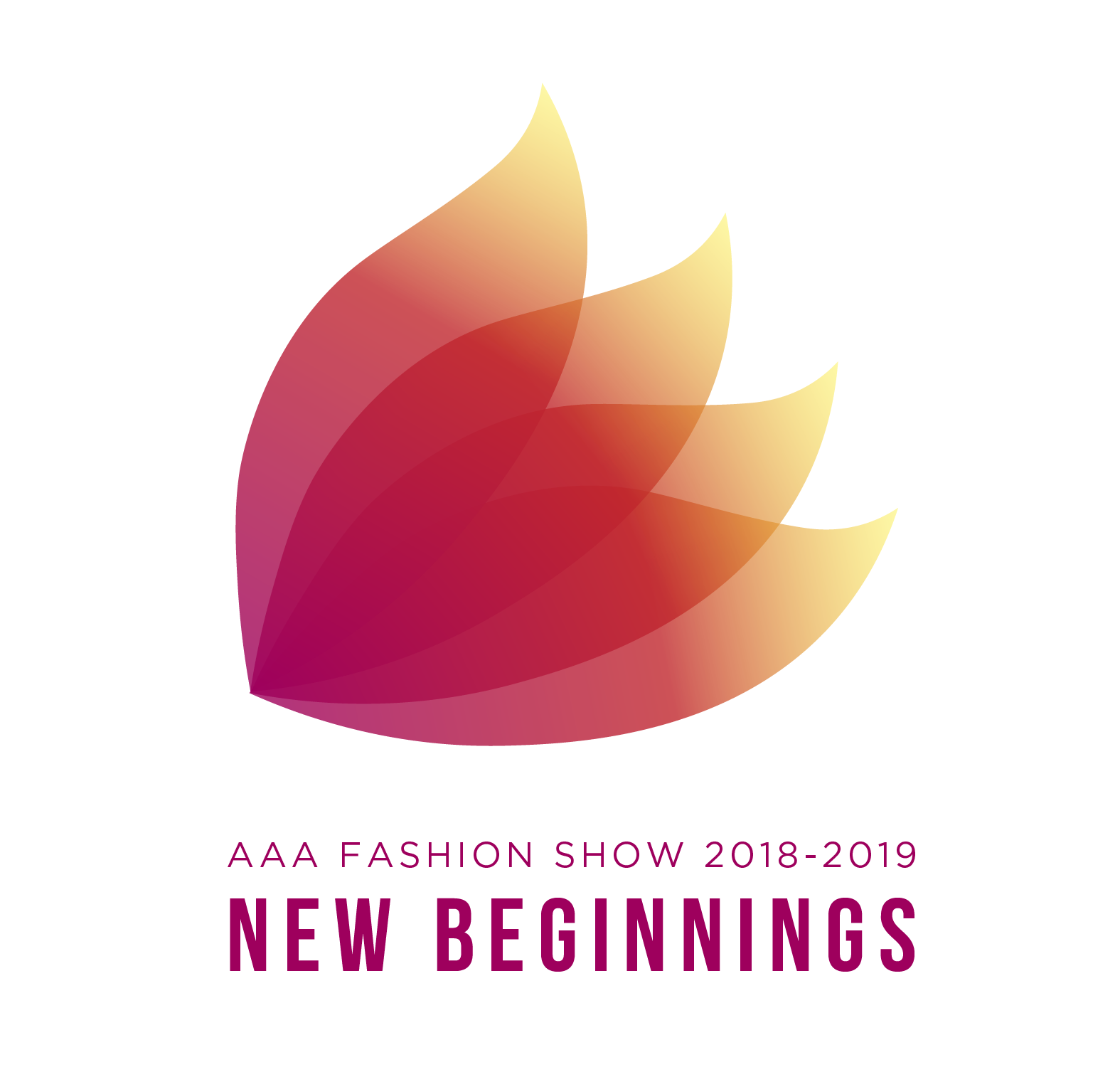 AAA Fashion Show New Beginnings Logo