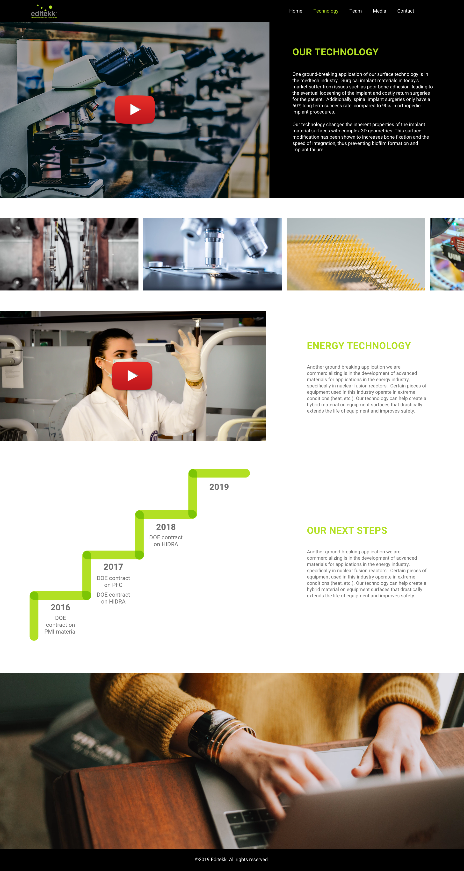 Technology Page