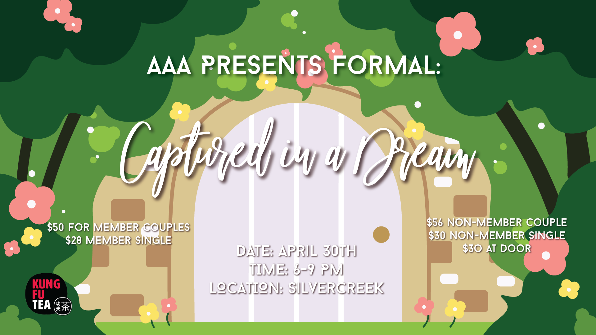 AAA Presents Formal: Captured in a Dream Facebook Banner