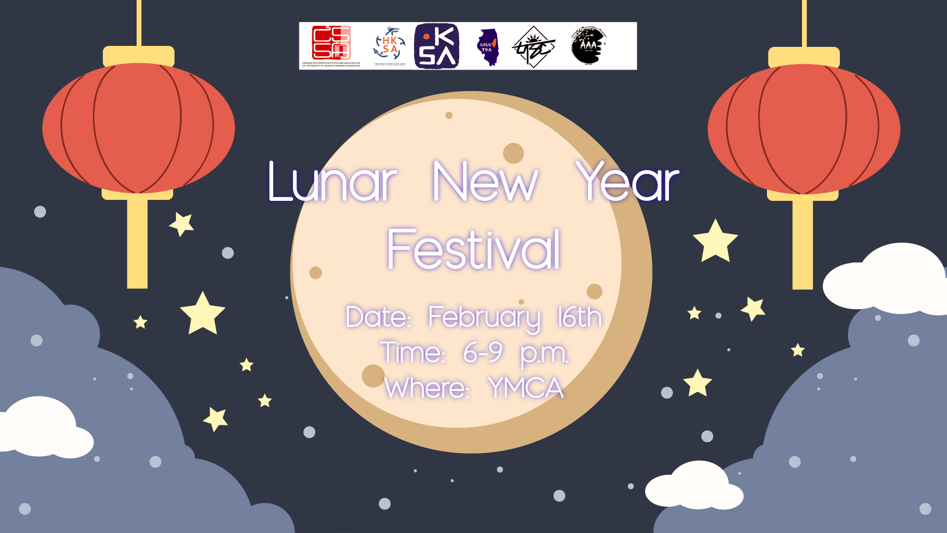 Lunar New Year Festival Facebook Banner