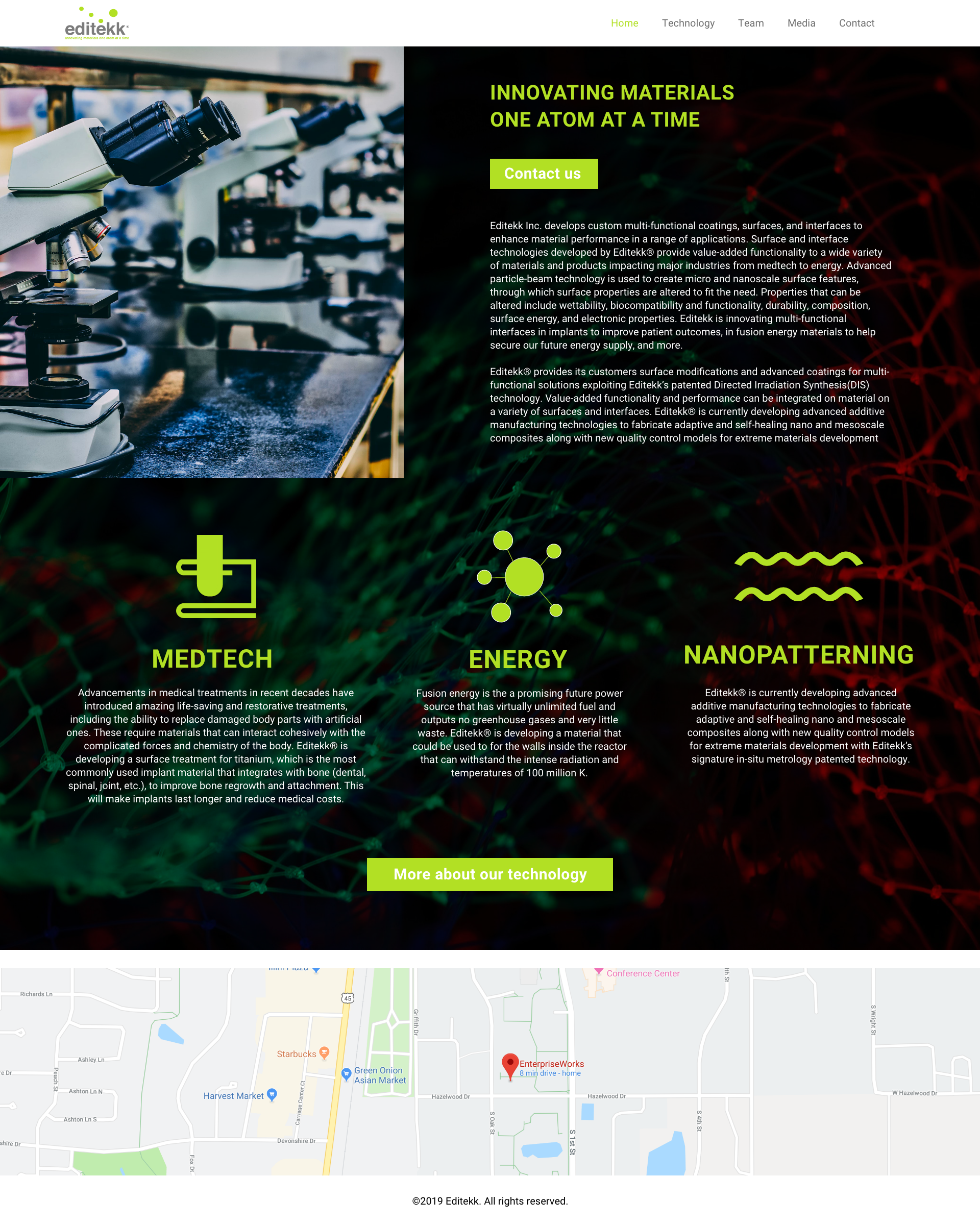 Homepage Option 2