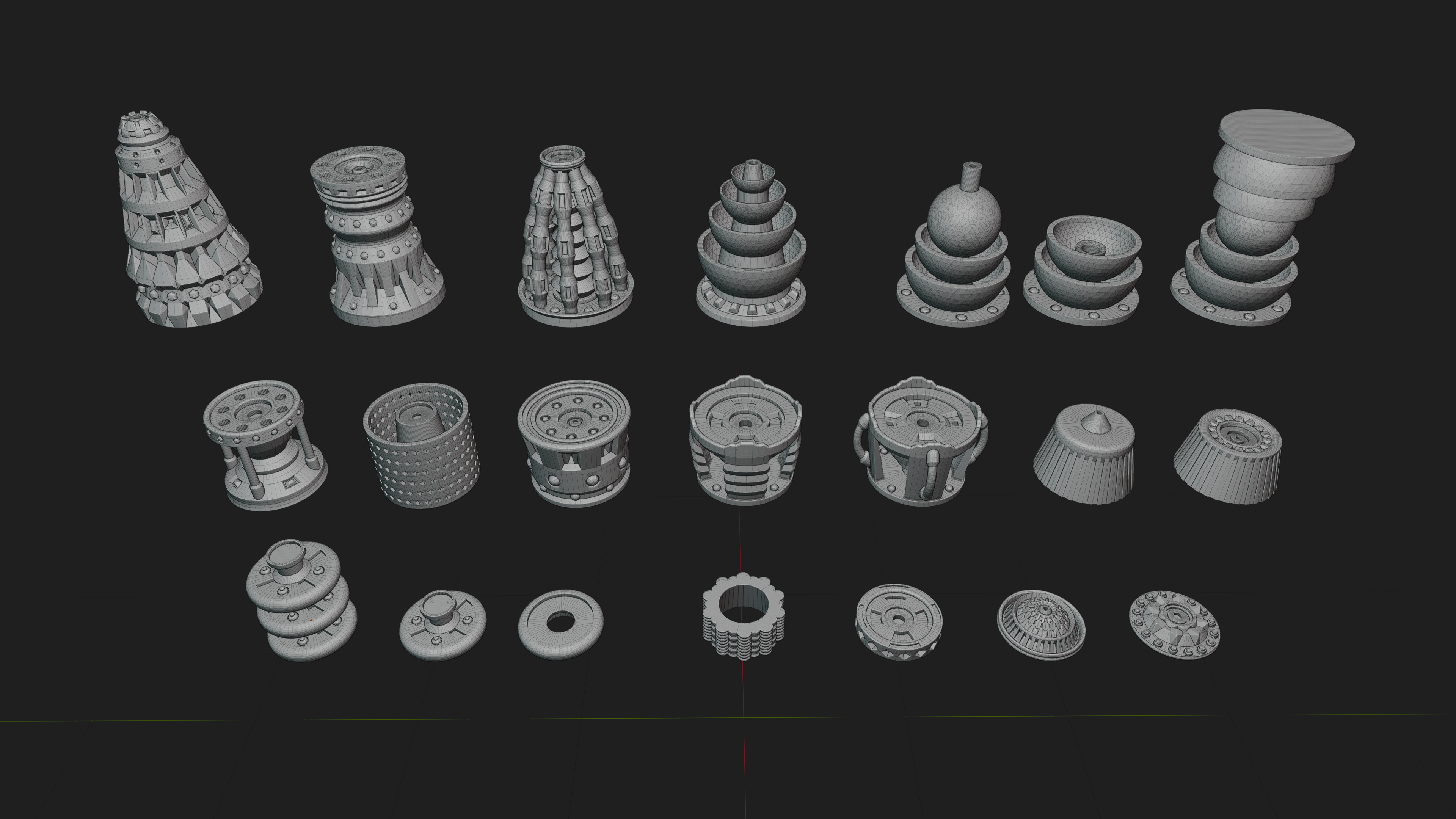 Original Uranus Raygun 48 mm parts