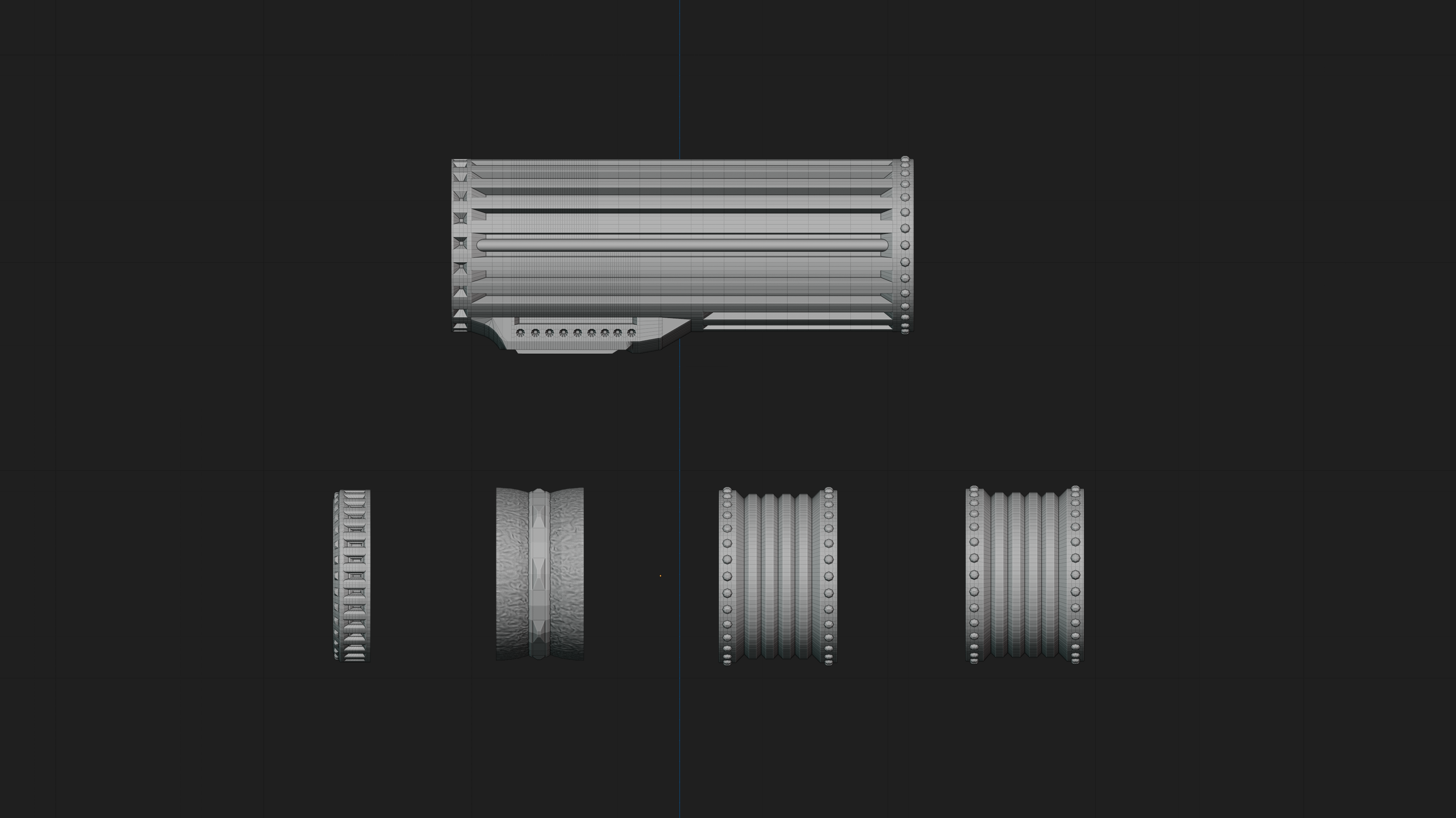 Original Uranus Raygun extension parts