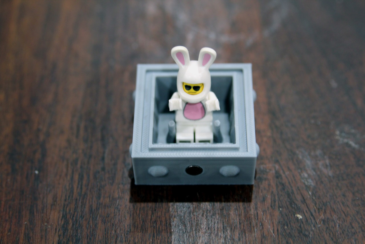 Bunny Pilot Minifigure Seated