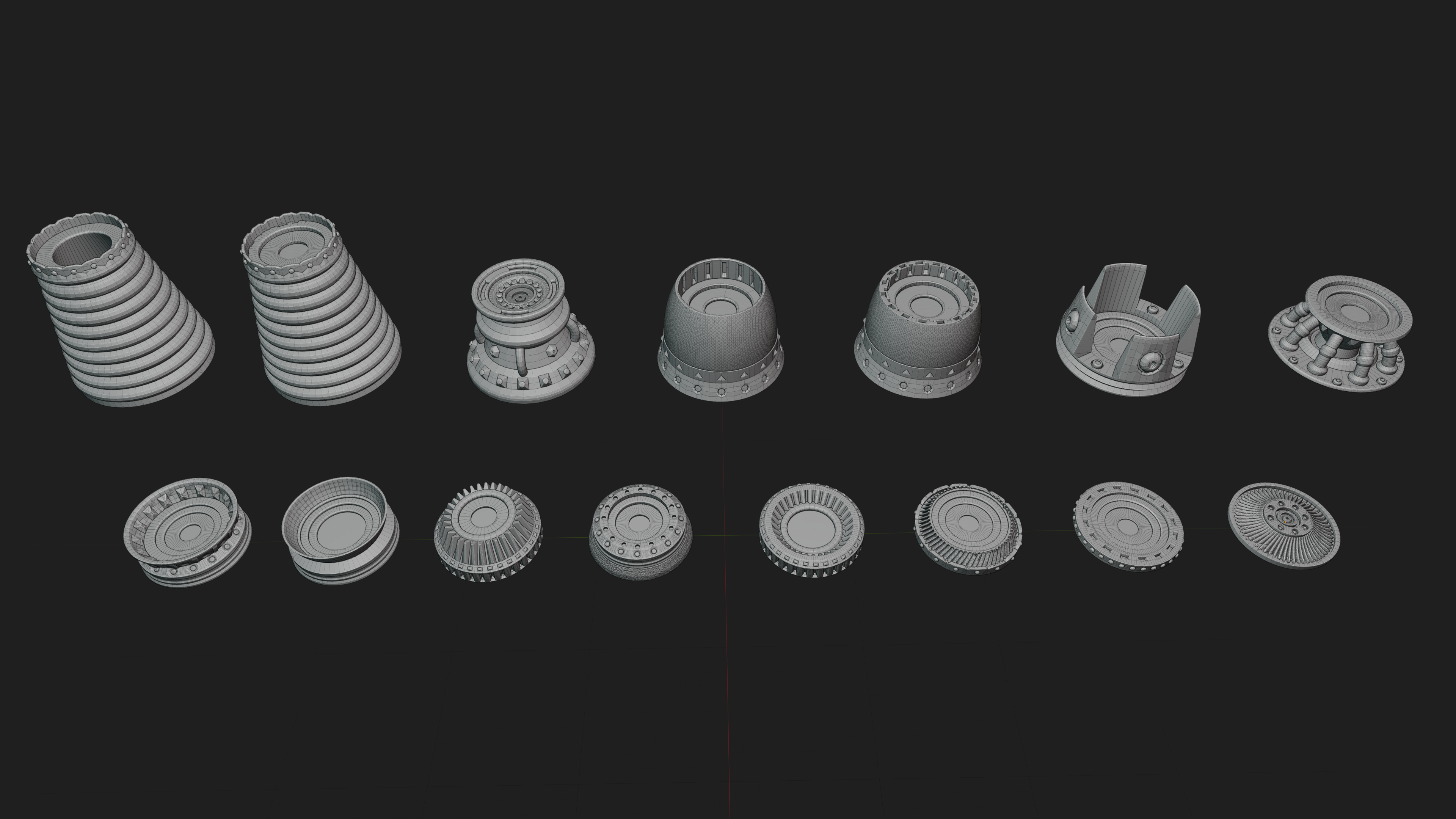 Original Uranus Raygun 83.2 mm parts