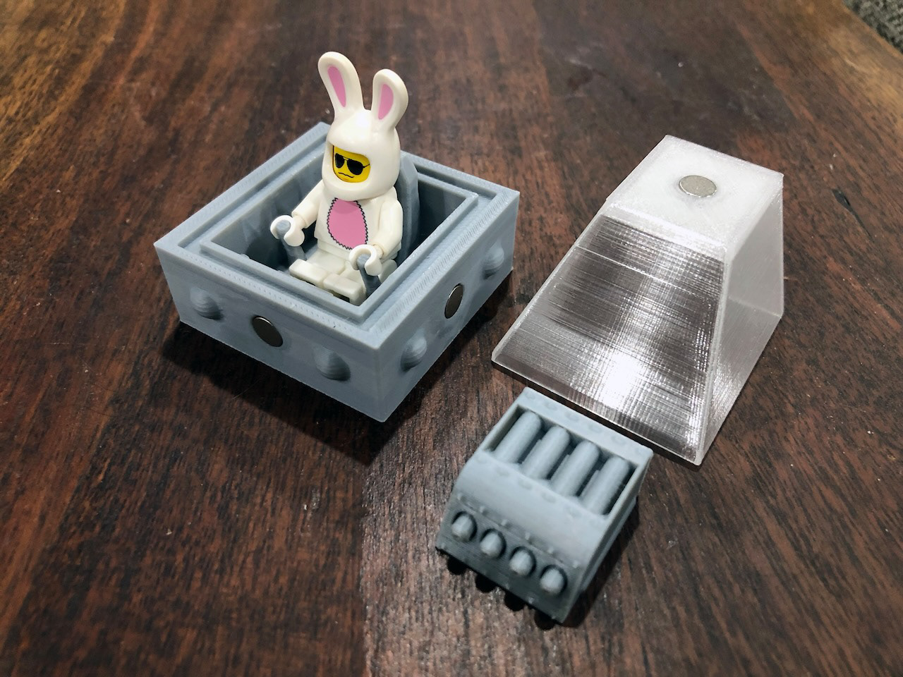 Bunny Pilot Minifigure with Canopy