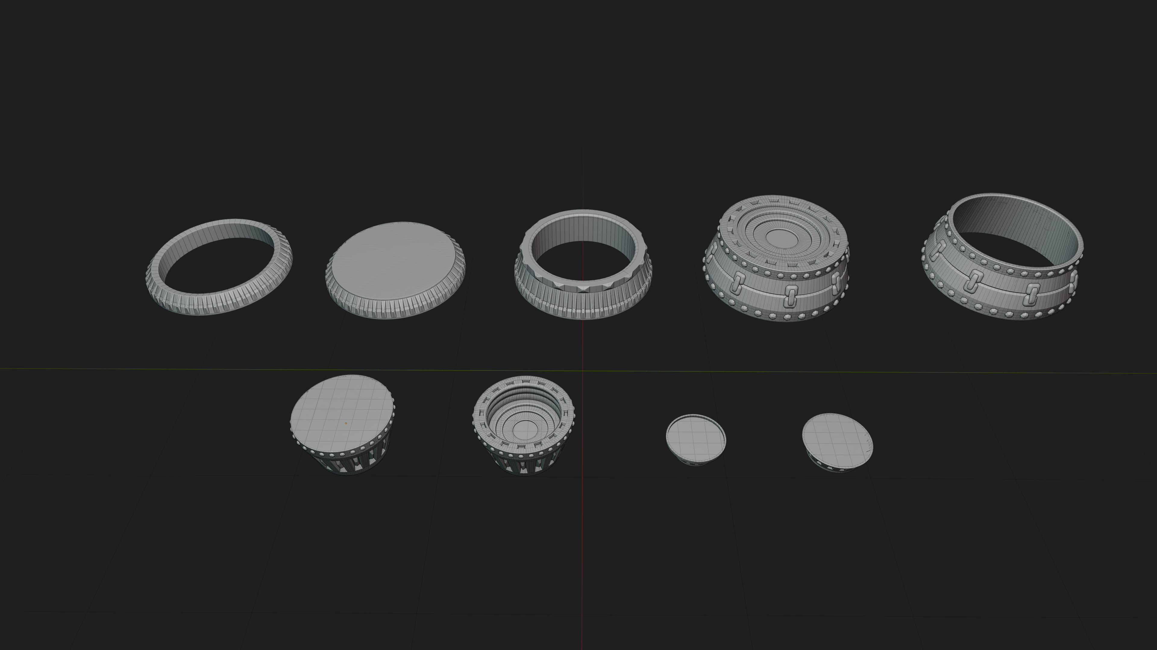 Original Uranus Raygun bridge parts