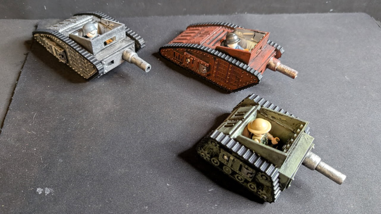 Some Painted First Versions