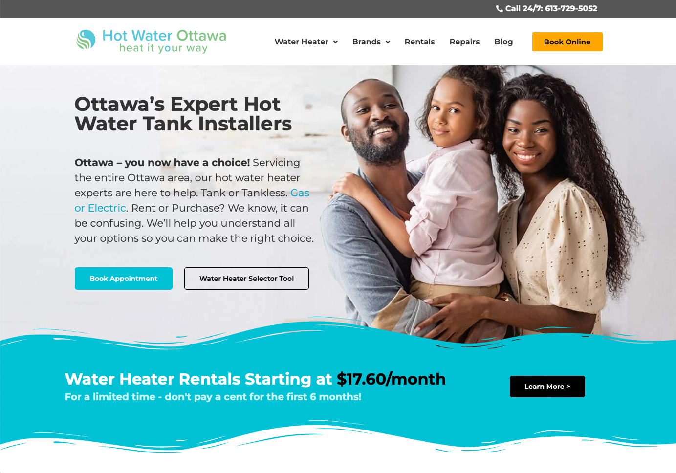Logo on website