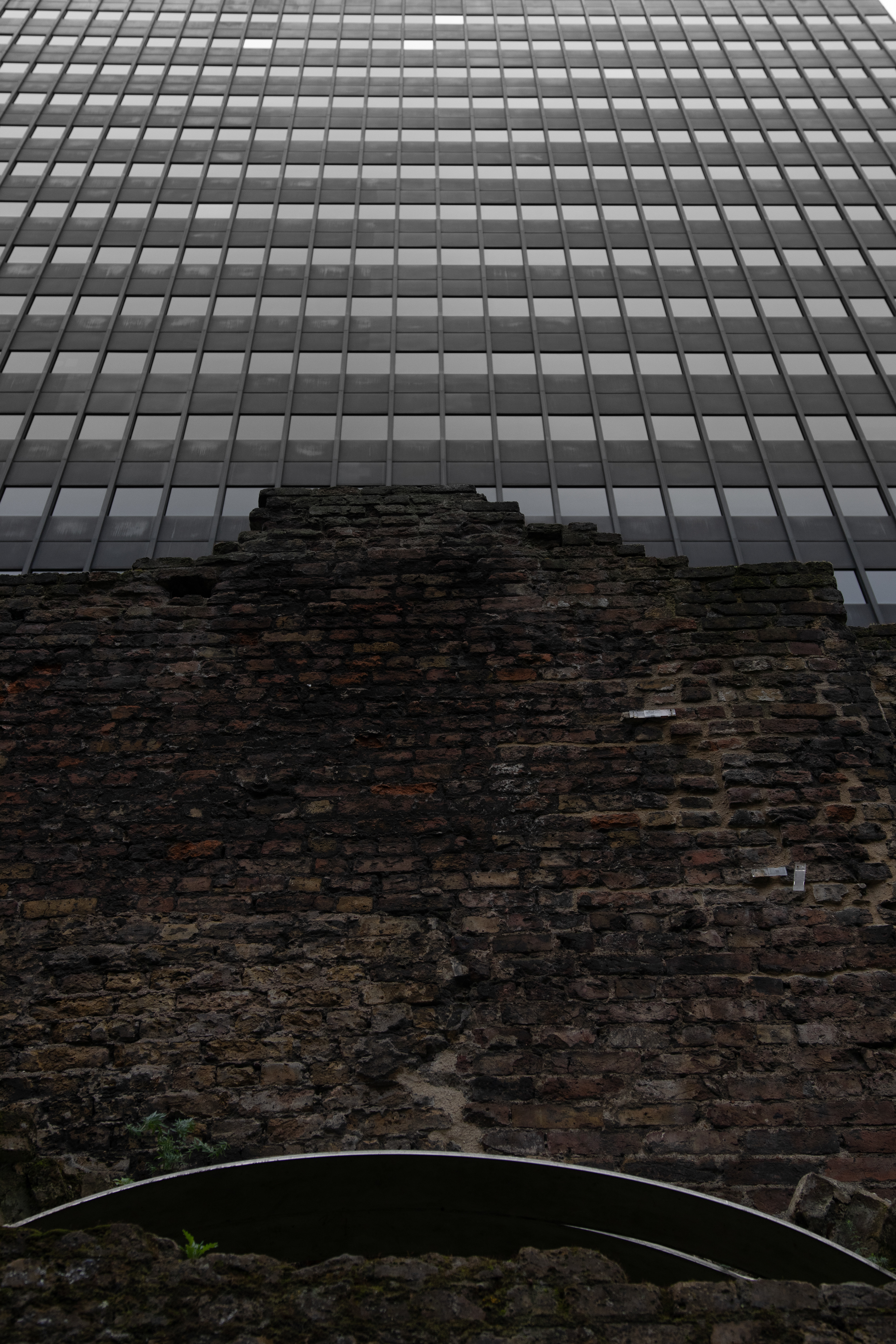 The monumentality of modernism on site.