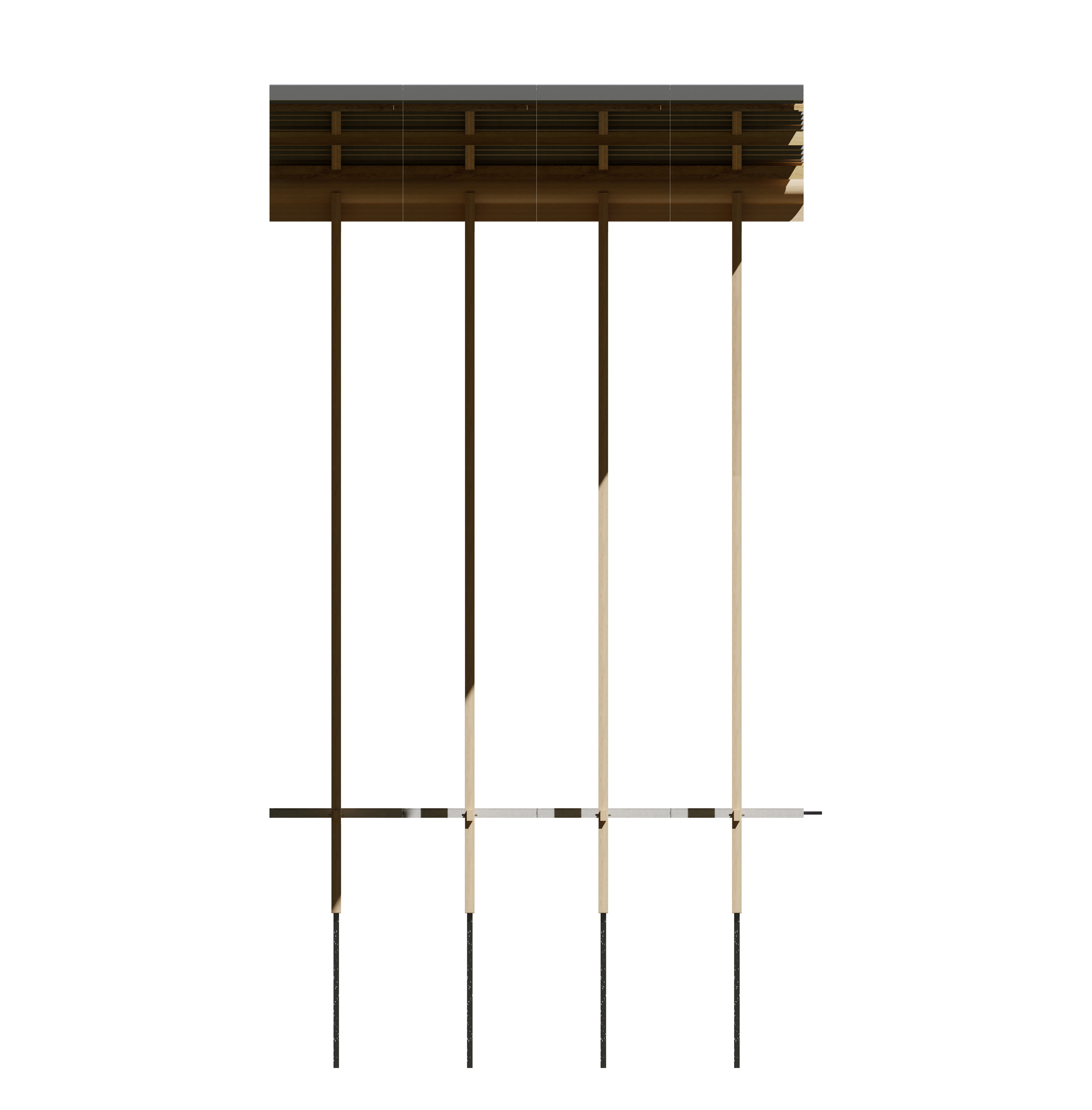 A play on proportions in perspective.