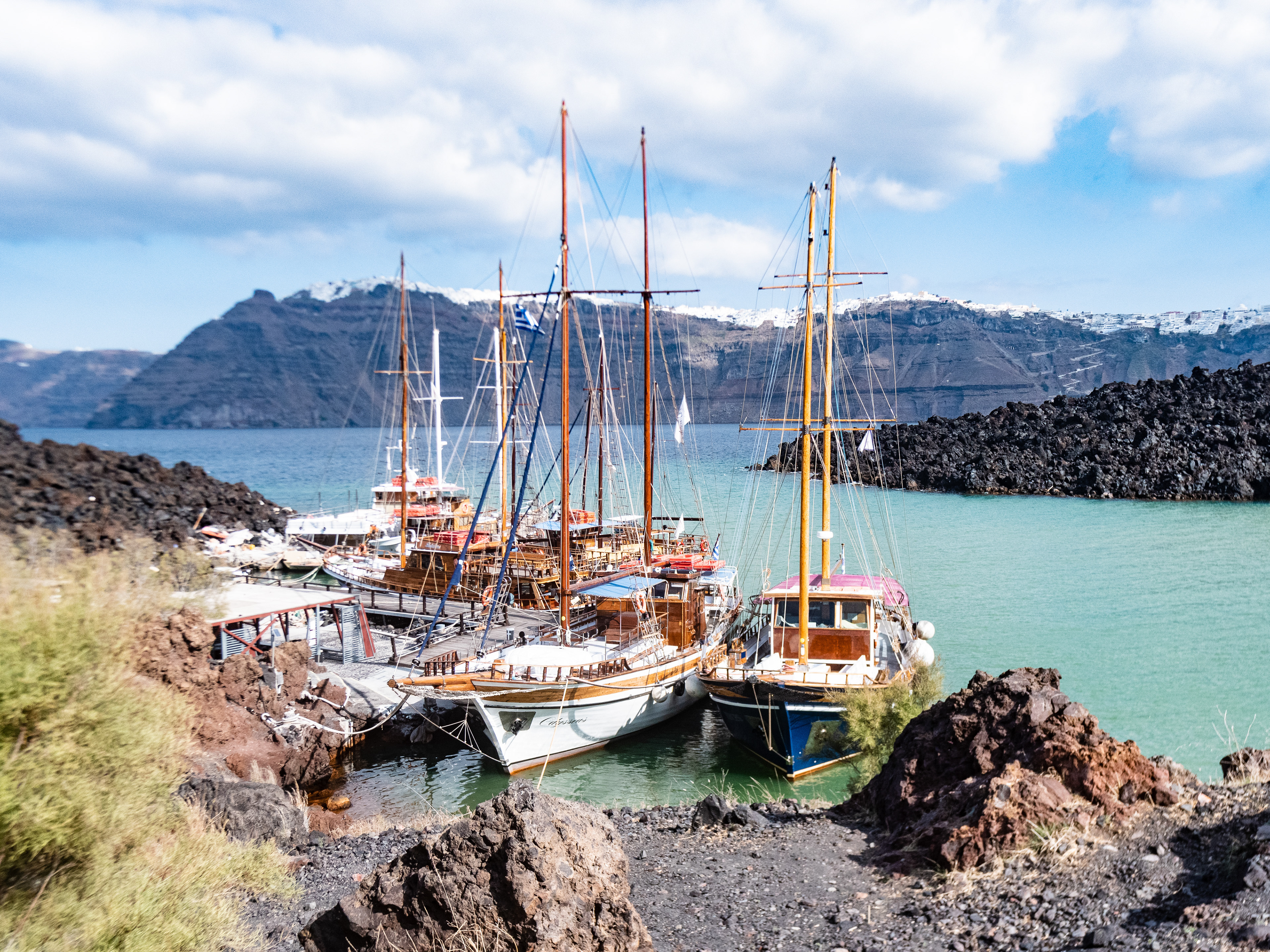 Santorini Volcano