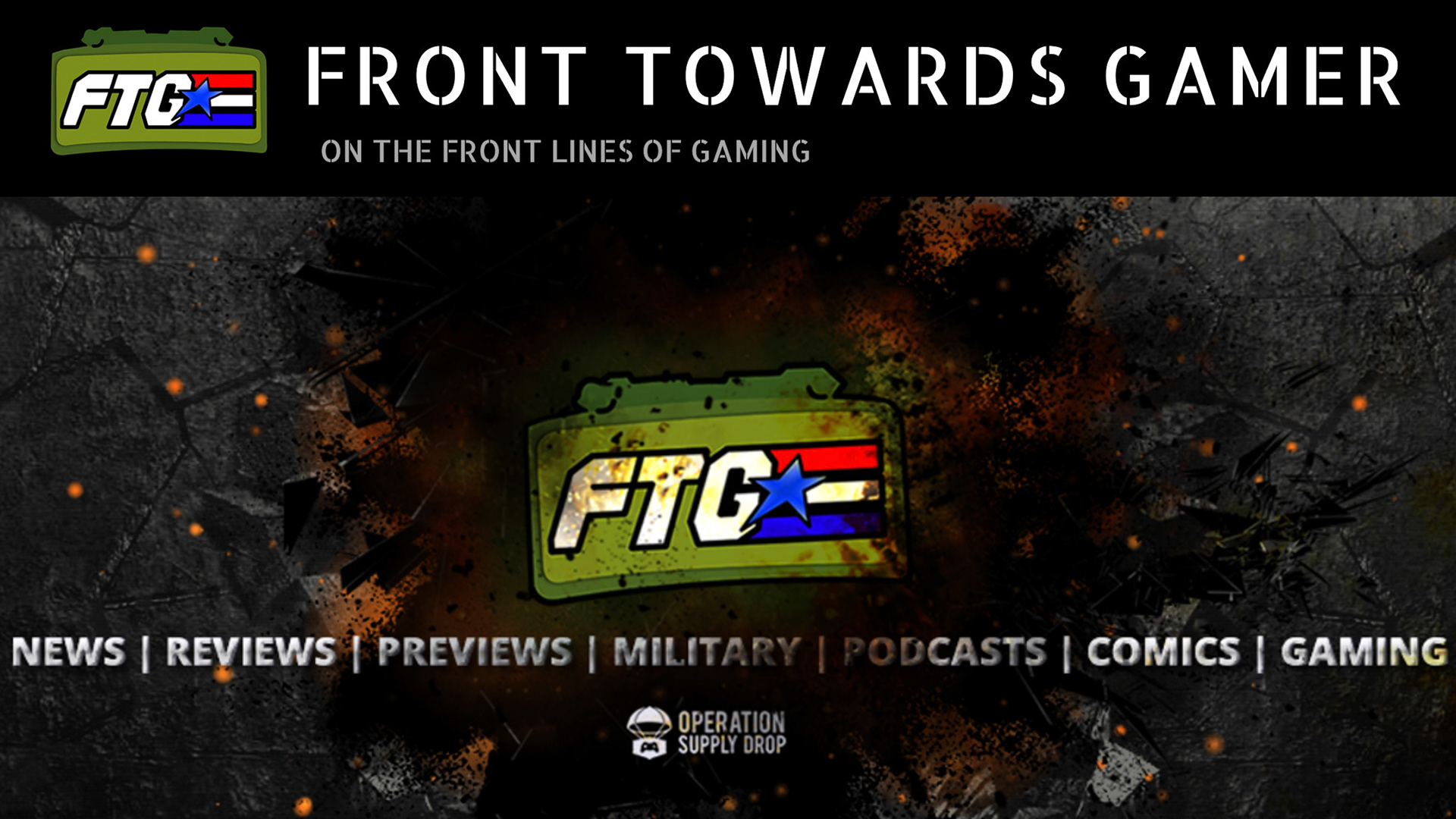 Front Towards Gamer (FTG) | Facebook Banner