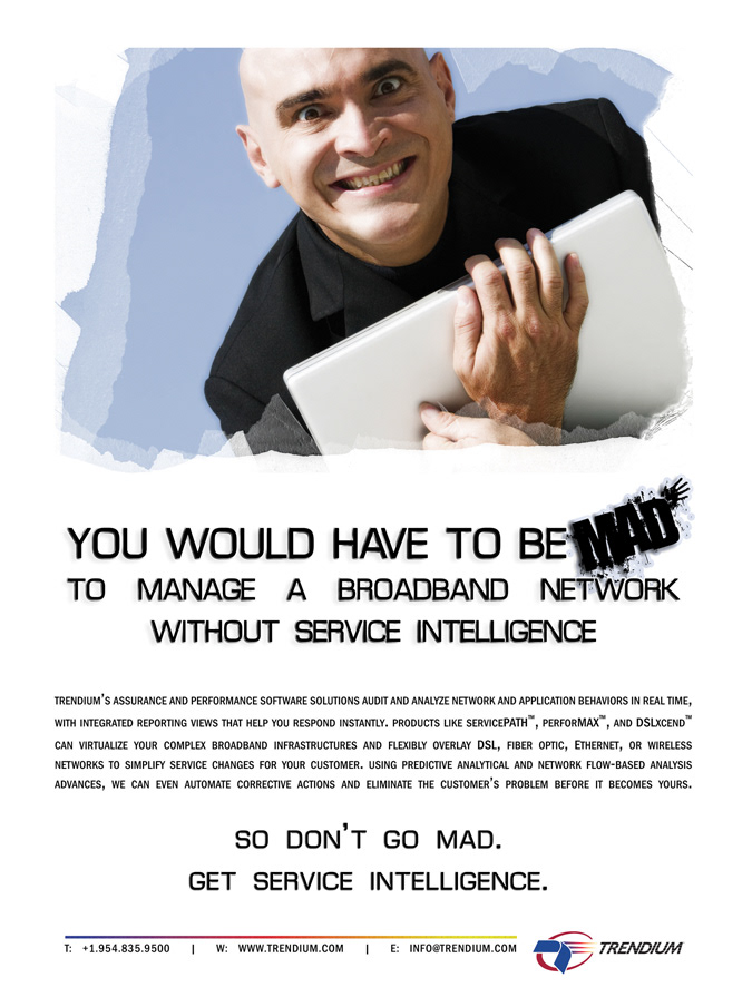 Trendium (Viavi Solutions) | Inside Telecom Ad