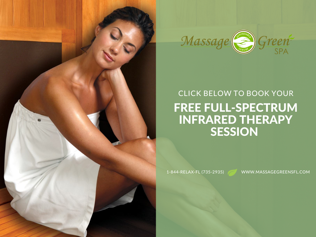Massage Green Spa | Postcard (front)
