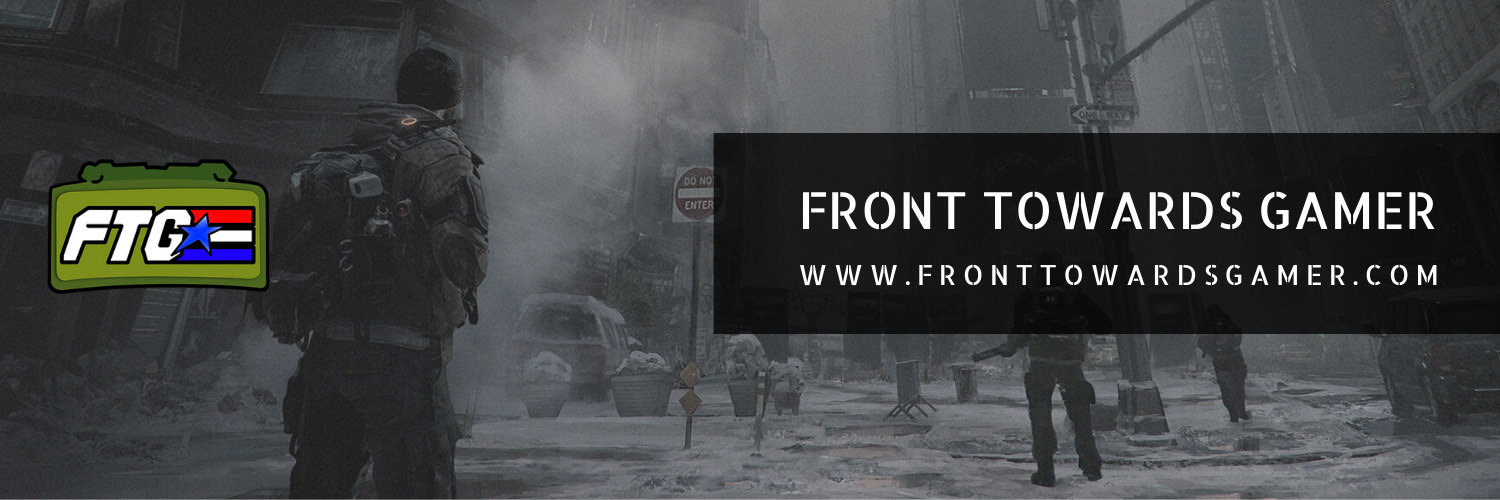 Front Towards Gamer (FTG) | YouTube Channel Banner