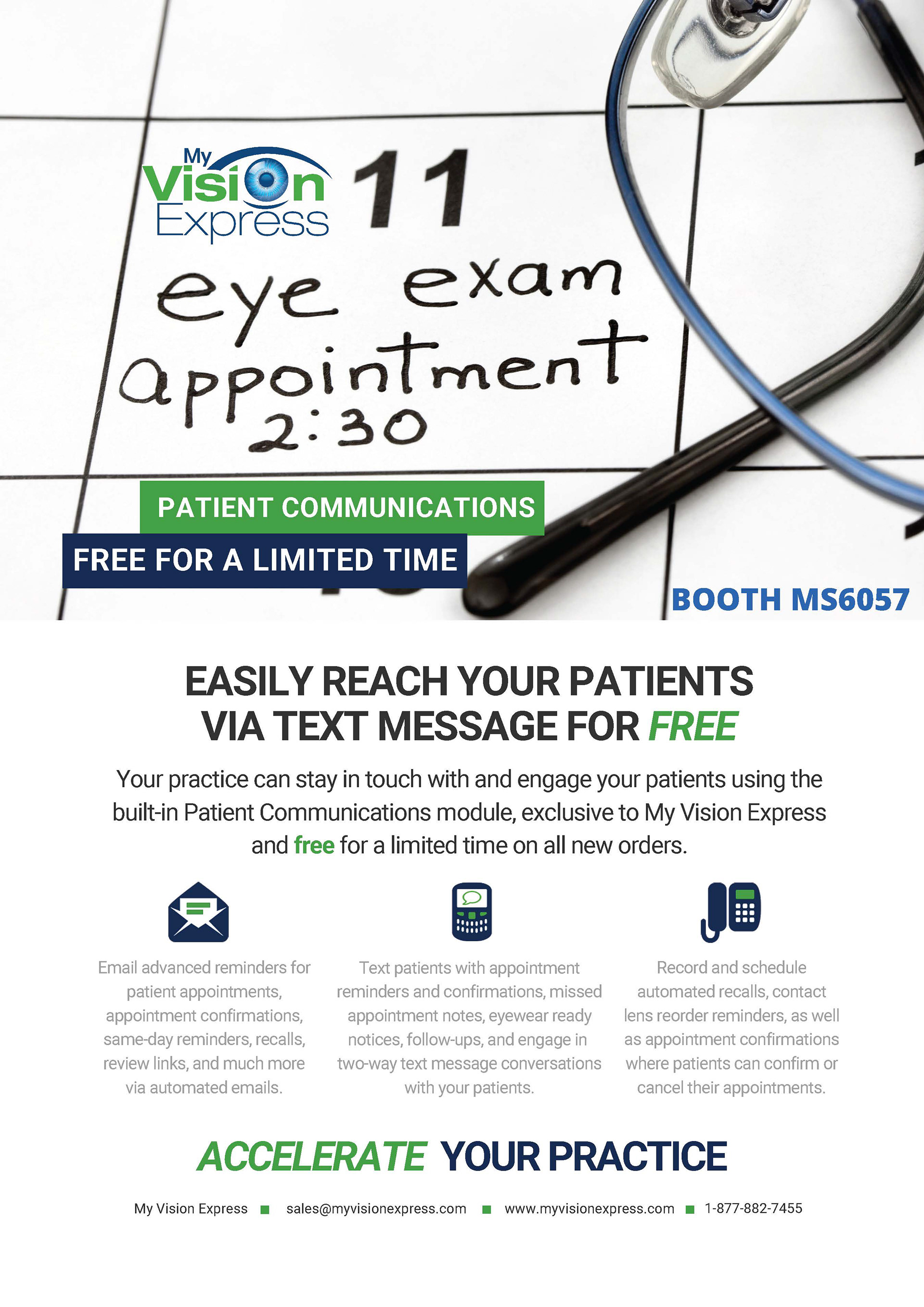My Vision Express (Sightview Software) | WOC Flyer (reverse)