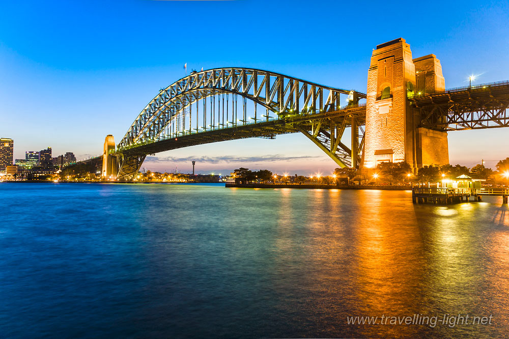 Evening, Sydney Harbour Bridge