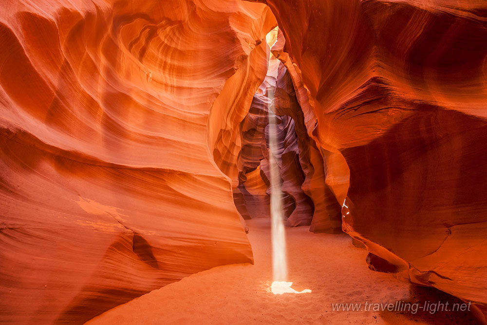 Sunbeam in Upper Antelope Canyon