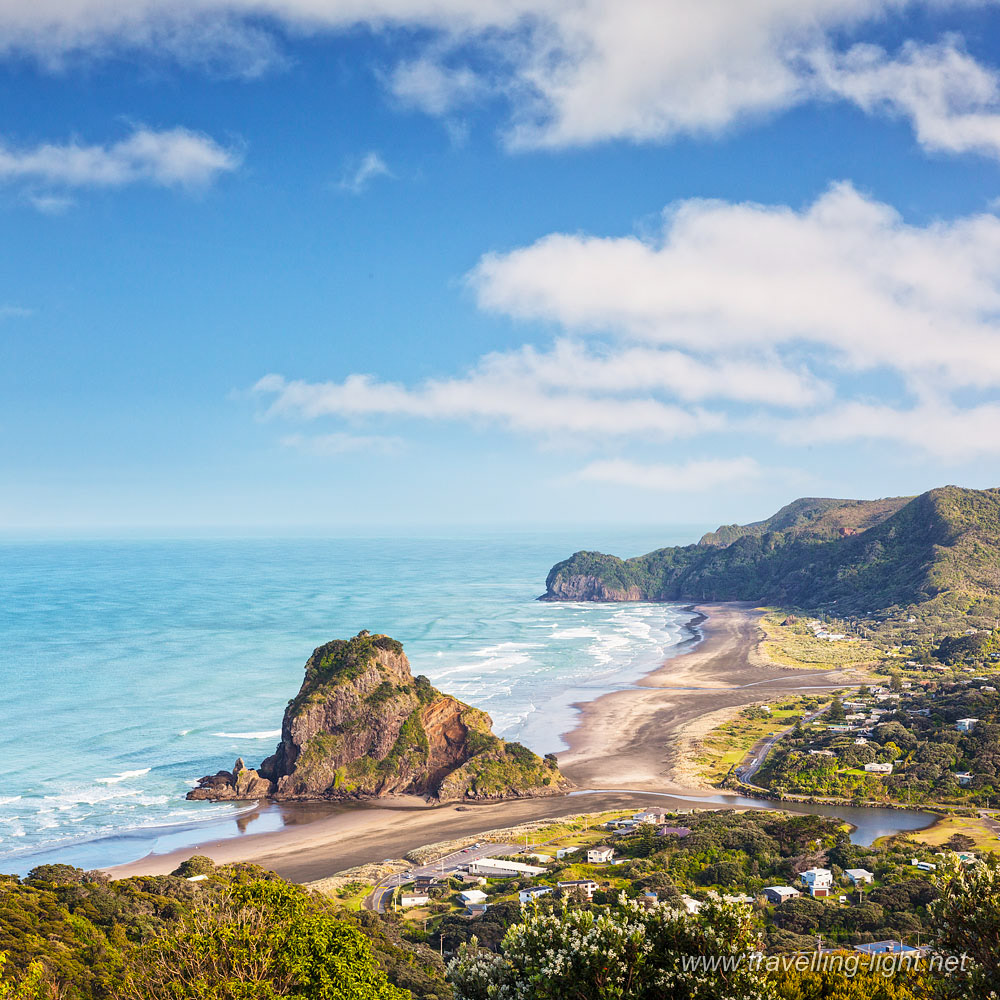 Lion Rock & Piha Beach