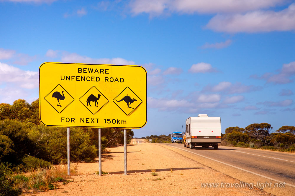 Caravan, Nullarbor Plain