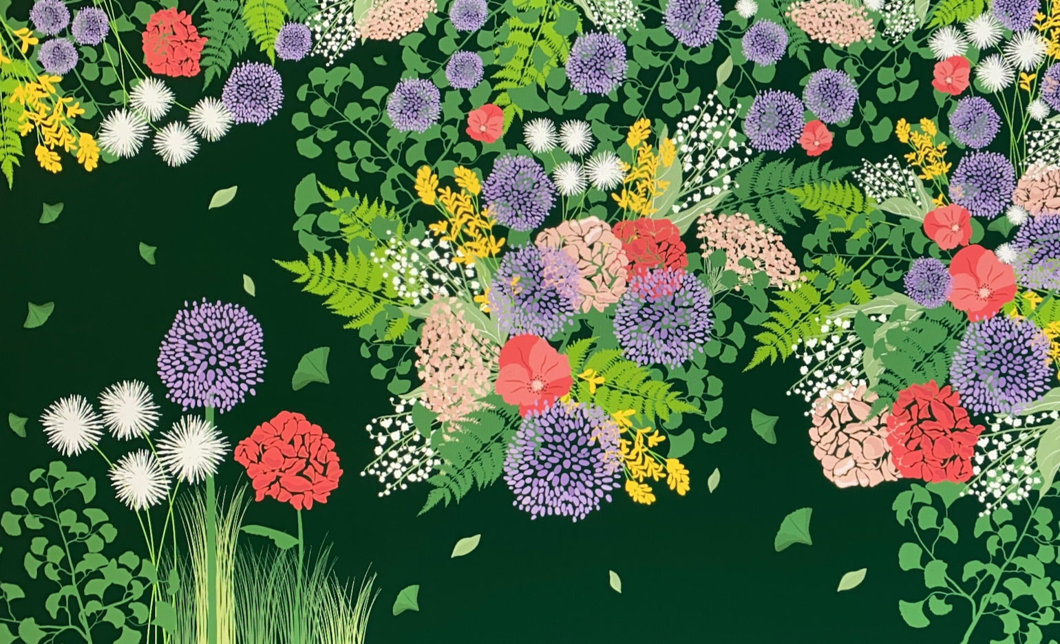 Illustration and stencil design for a mural - Eataly Flatiron - Serra