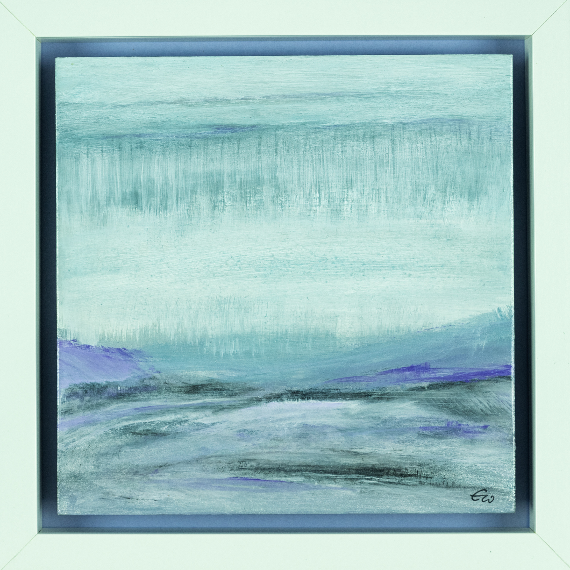 Eismeer 07 - 25 x 25 cm