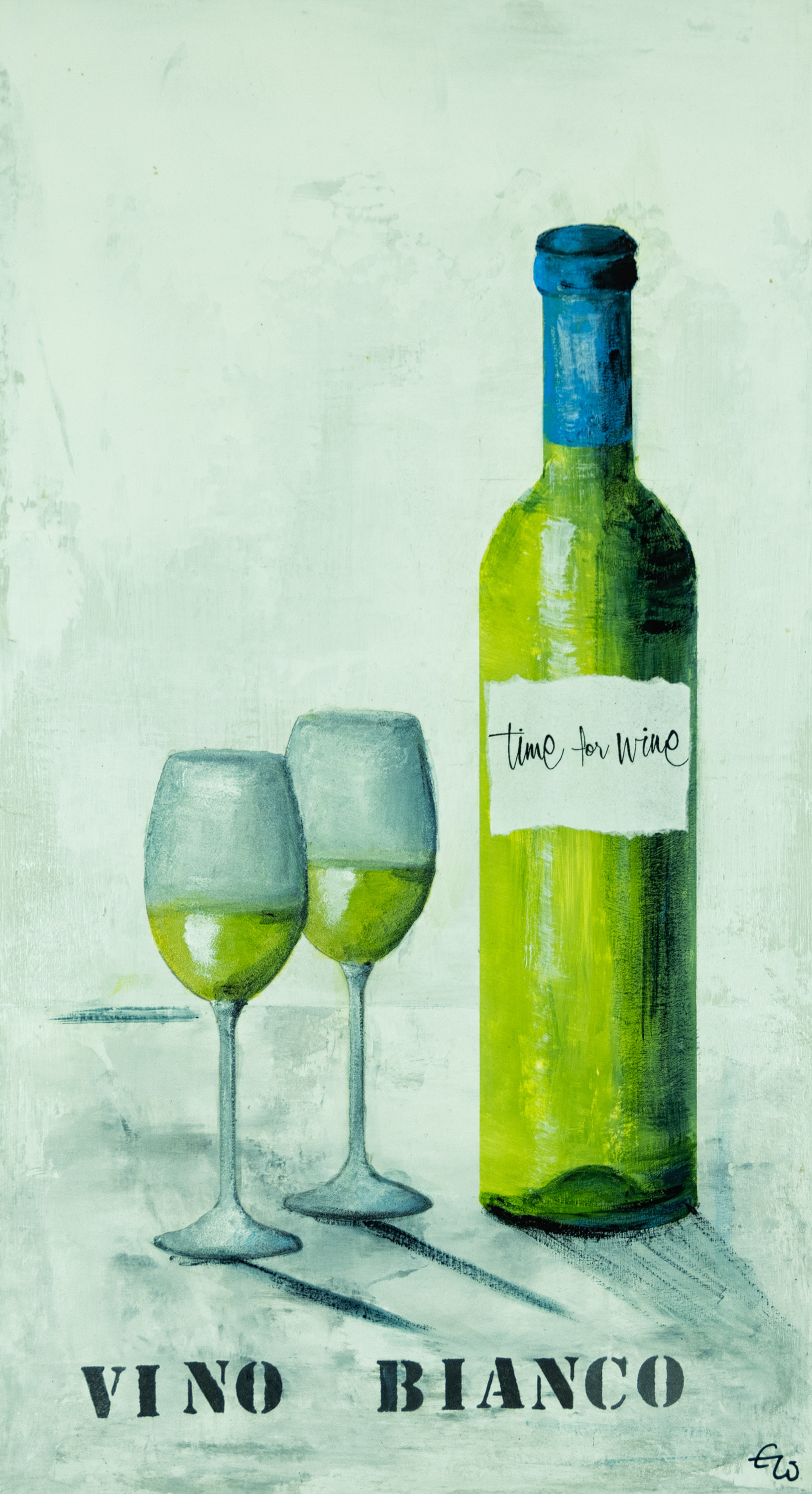 Vino Bianco - 50 x 80 cm