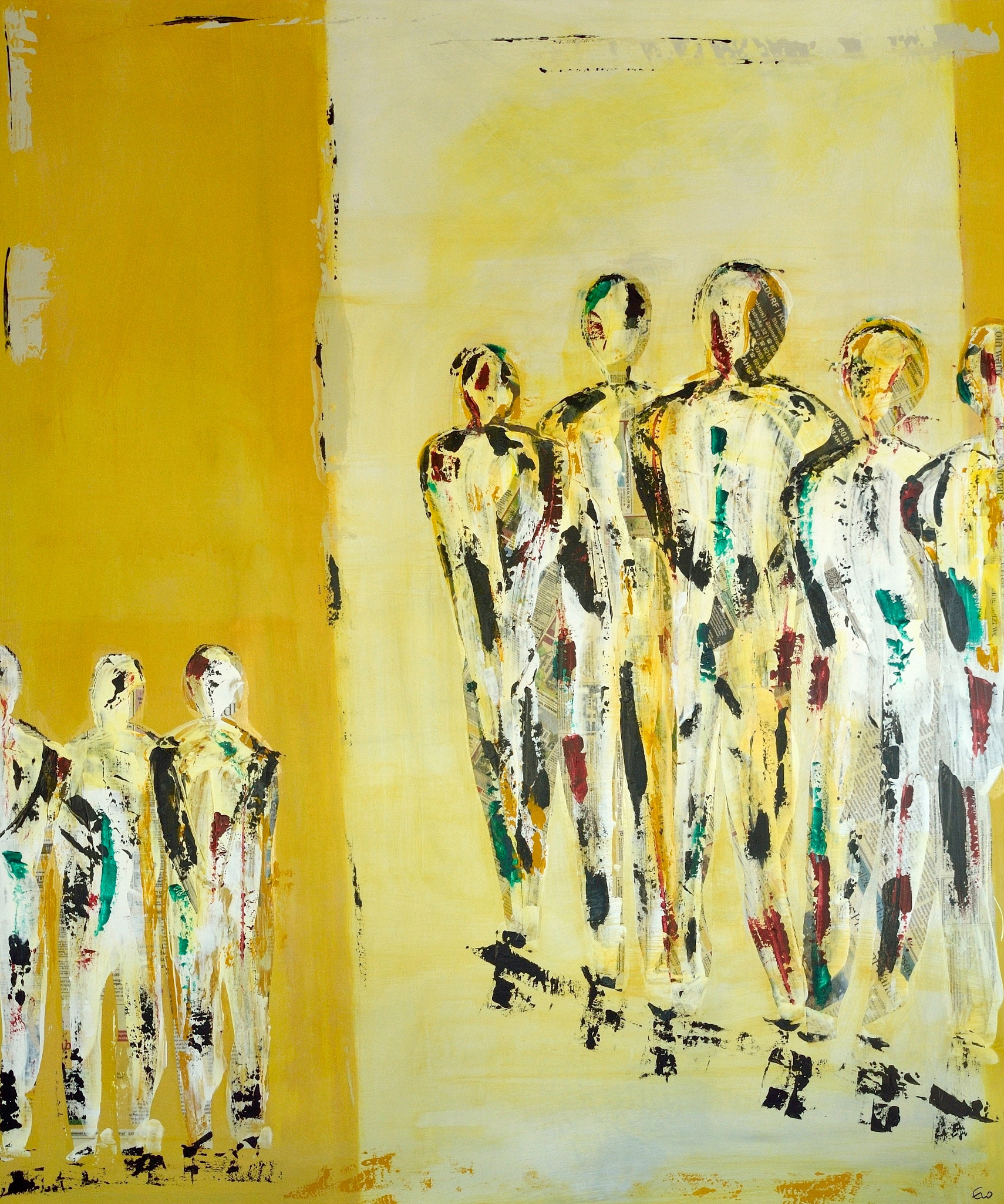 Meeting Point - 100 x 120 cm