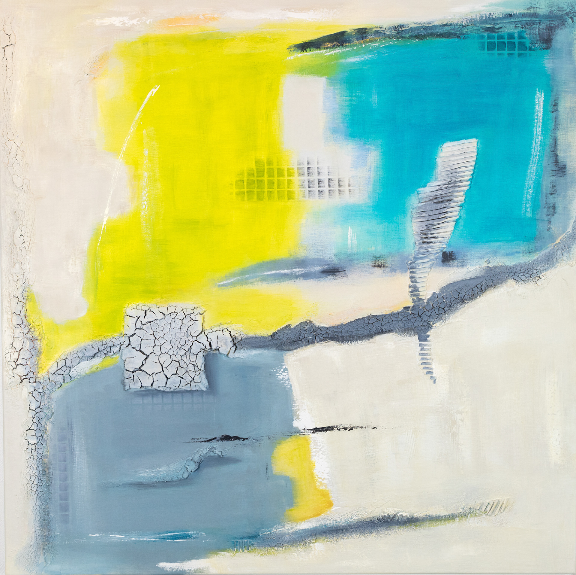 Streifzug 01 - 100 x 100 cm