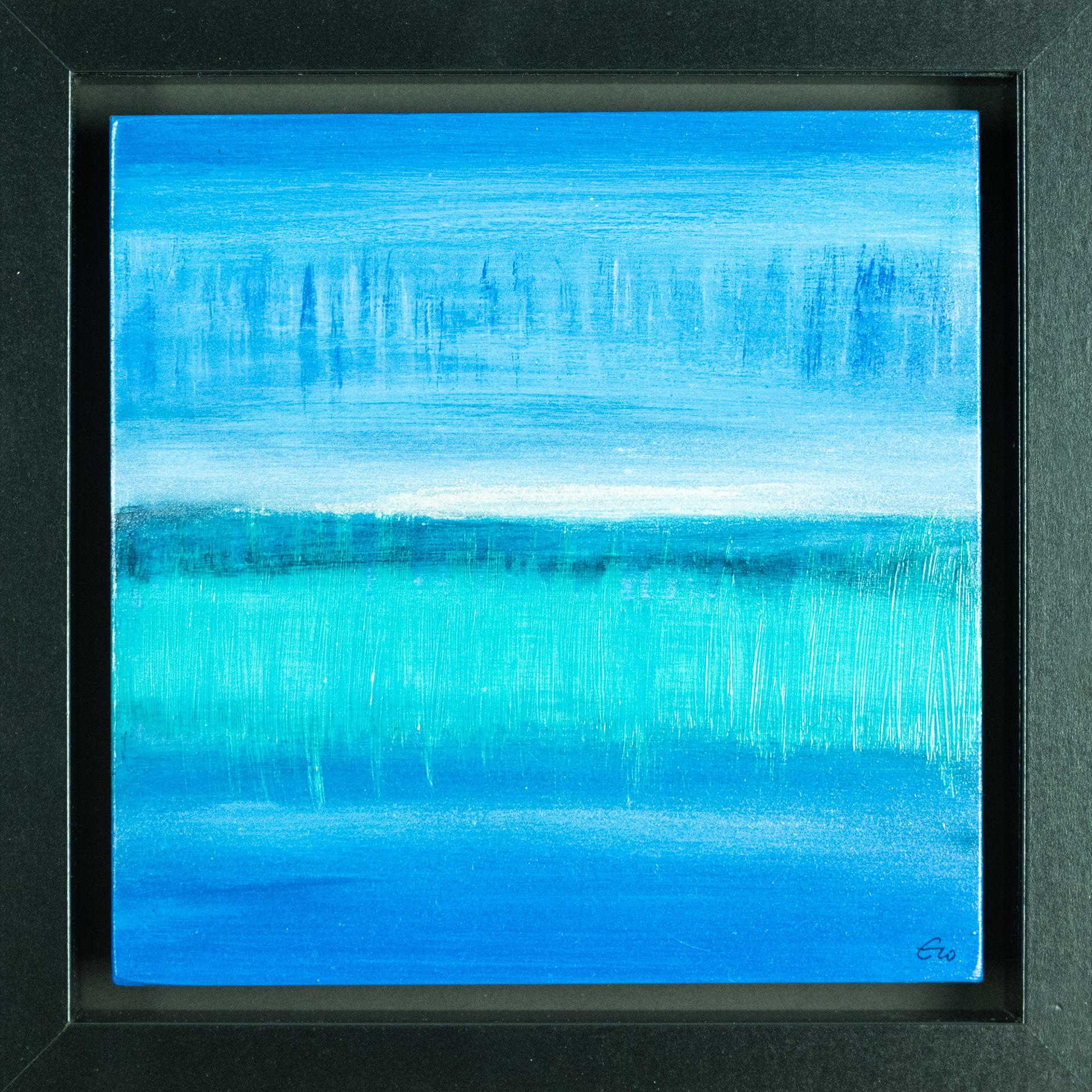 Eismeer 05 - 25 x 25 cm