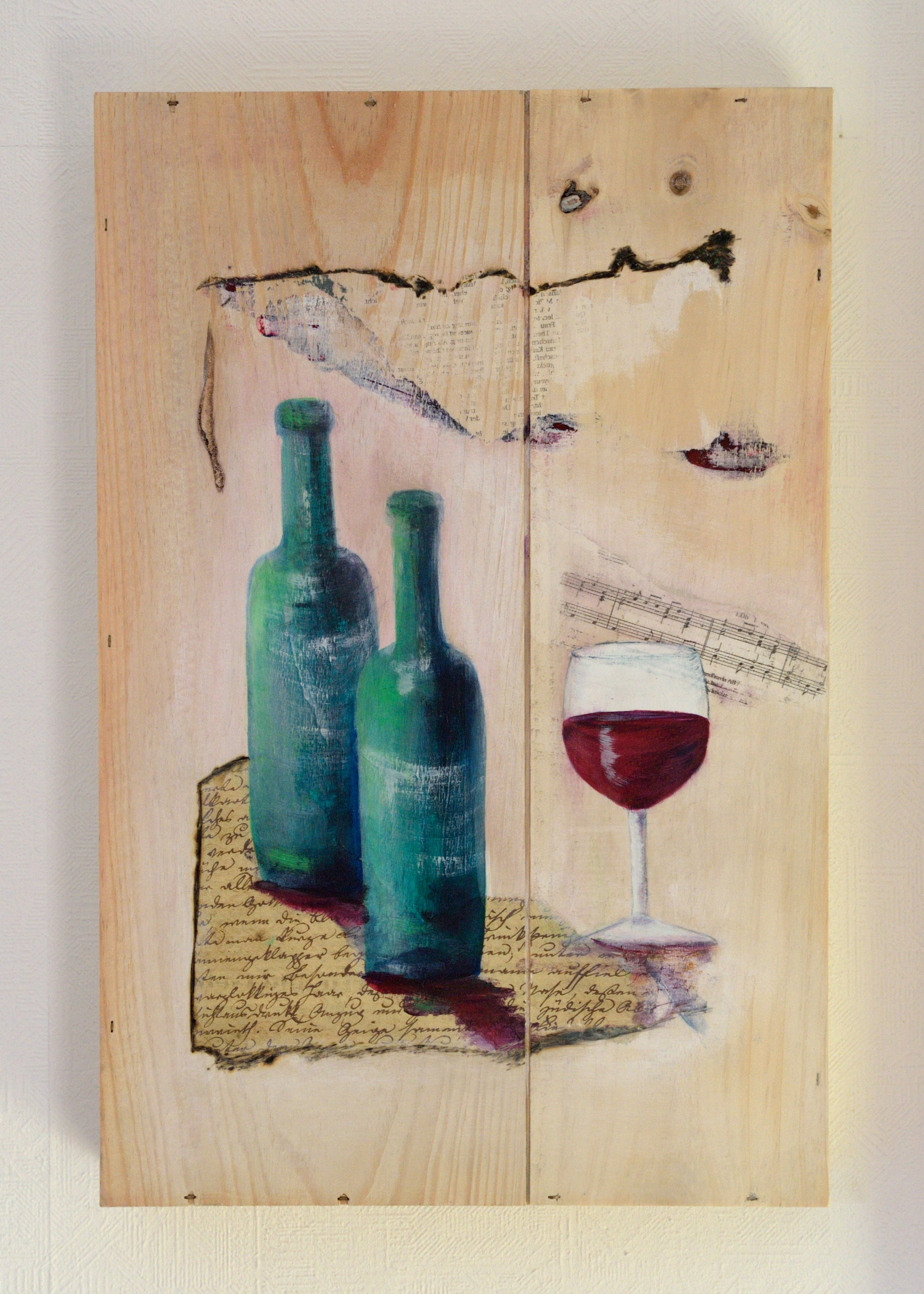 Weinlesung 02 - 33 x 50 cm