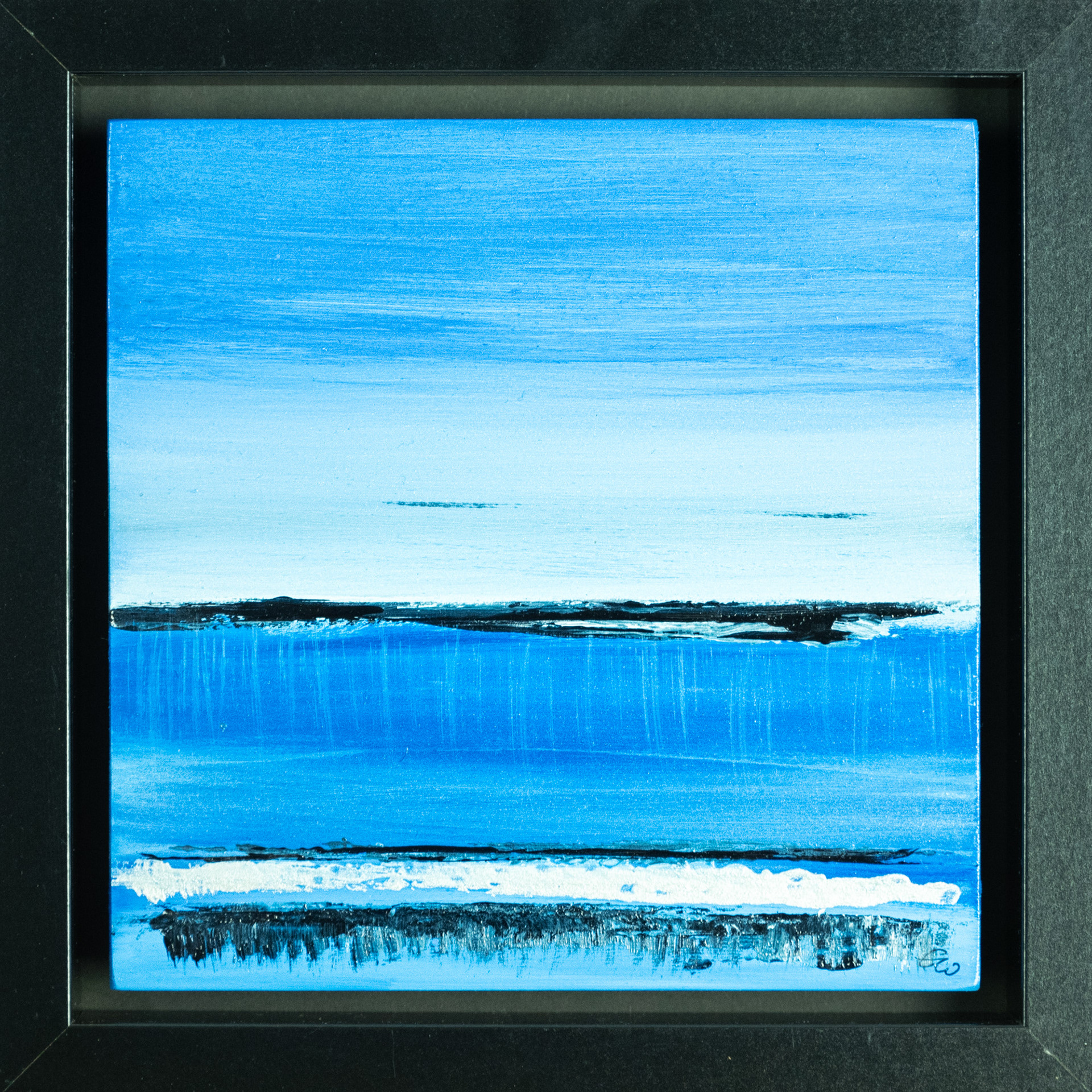 Eismeer 04 - 25 x 25 cm